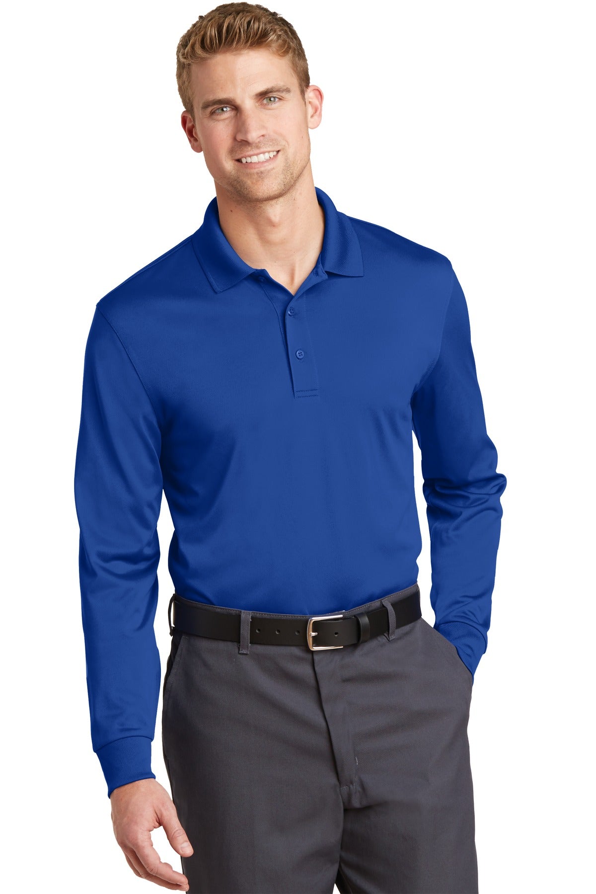 CornerStone?? Select Snag-Proof Long Sleeve Polo. CS412LS
