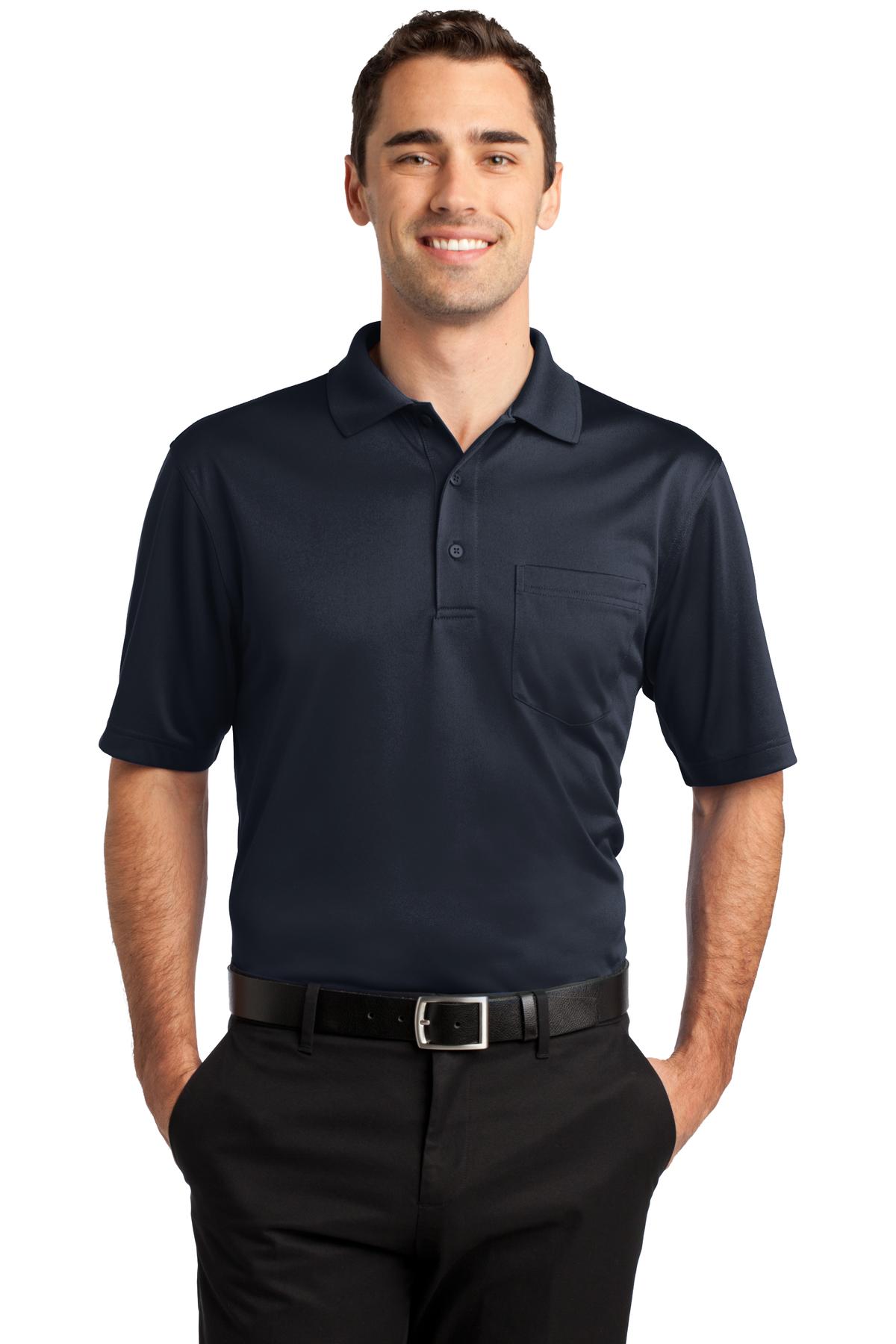 CornerStone?? Select Snag-Proof Pocket Polo. CS412P