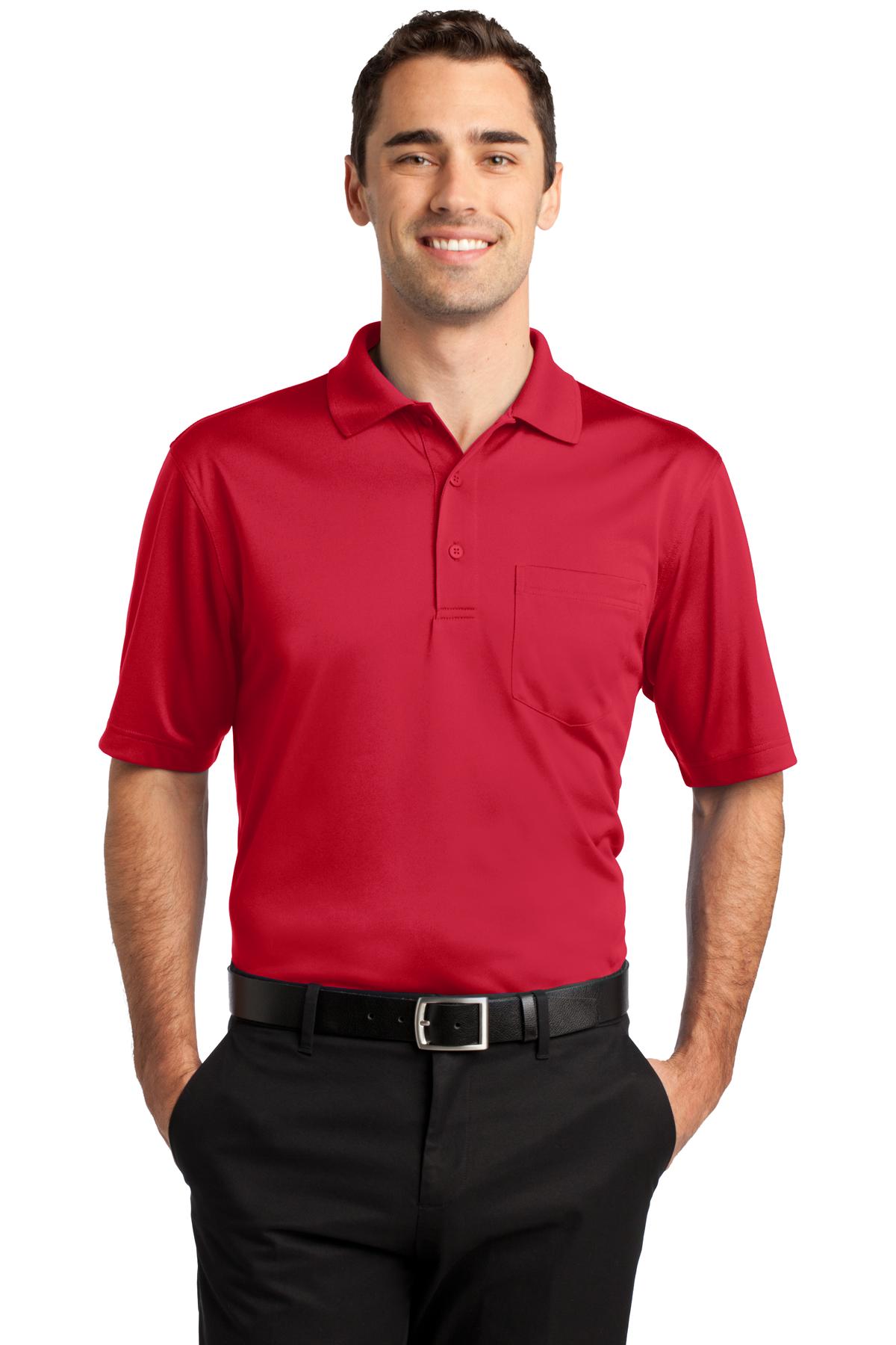 CornerStone?? Select Snag-Proof Pocket Polo. CS412P