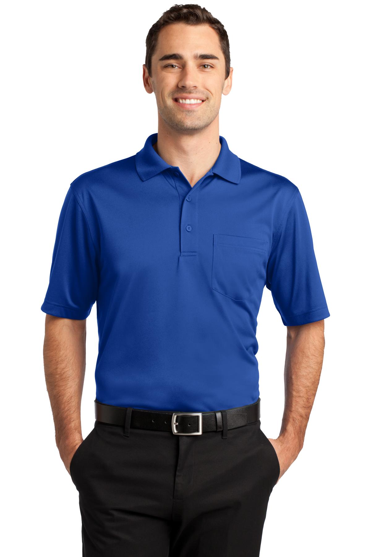 CornerStone?? Select Snag-Proof Pocket Polo. CS412P
