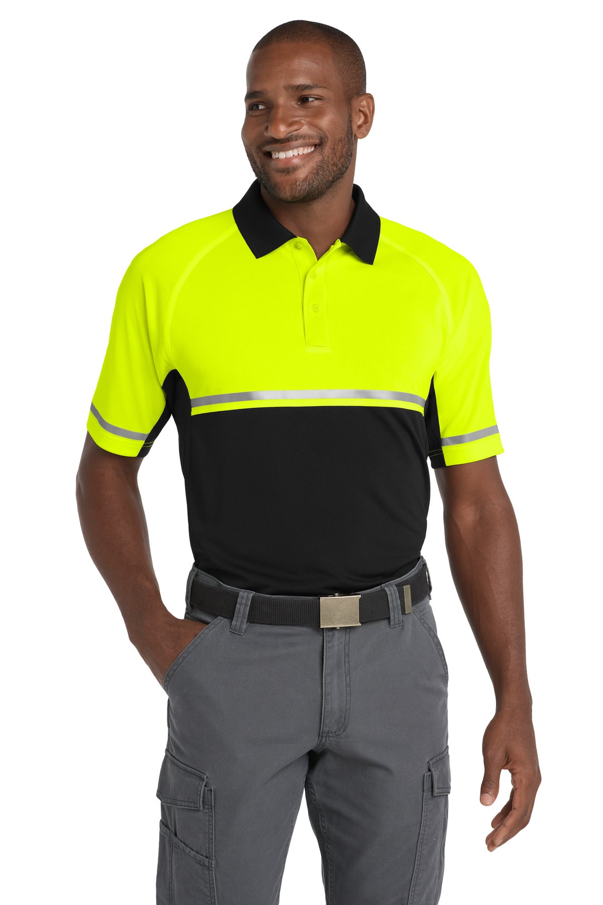 CornerStone ?? Select Lightweight Snag-Proof Enhanced Visibility Polo CS423