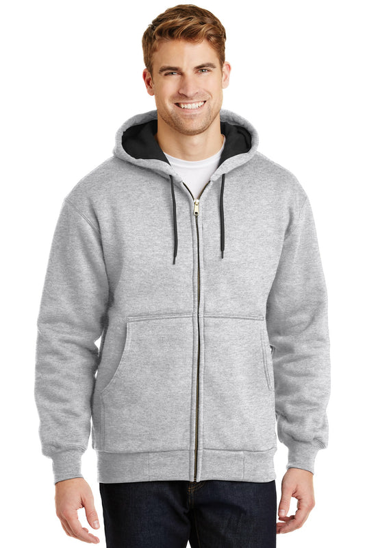 CornerStone?? - Heavyweight Full-Zip Hooded Sweatshirt with Thermal Lining.  CS620