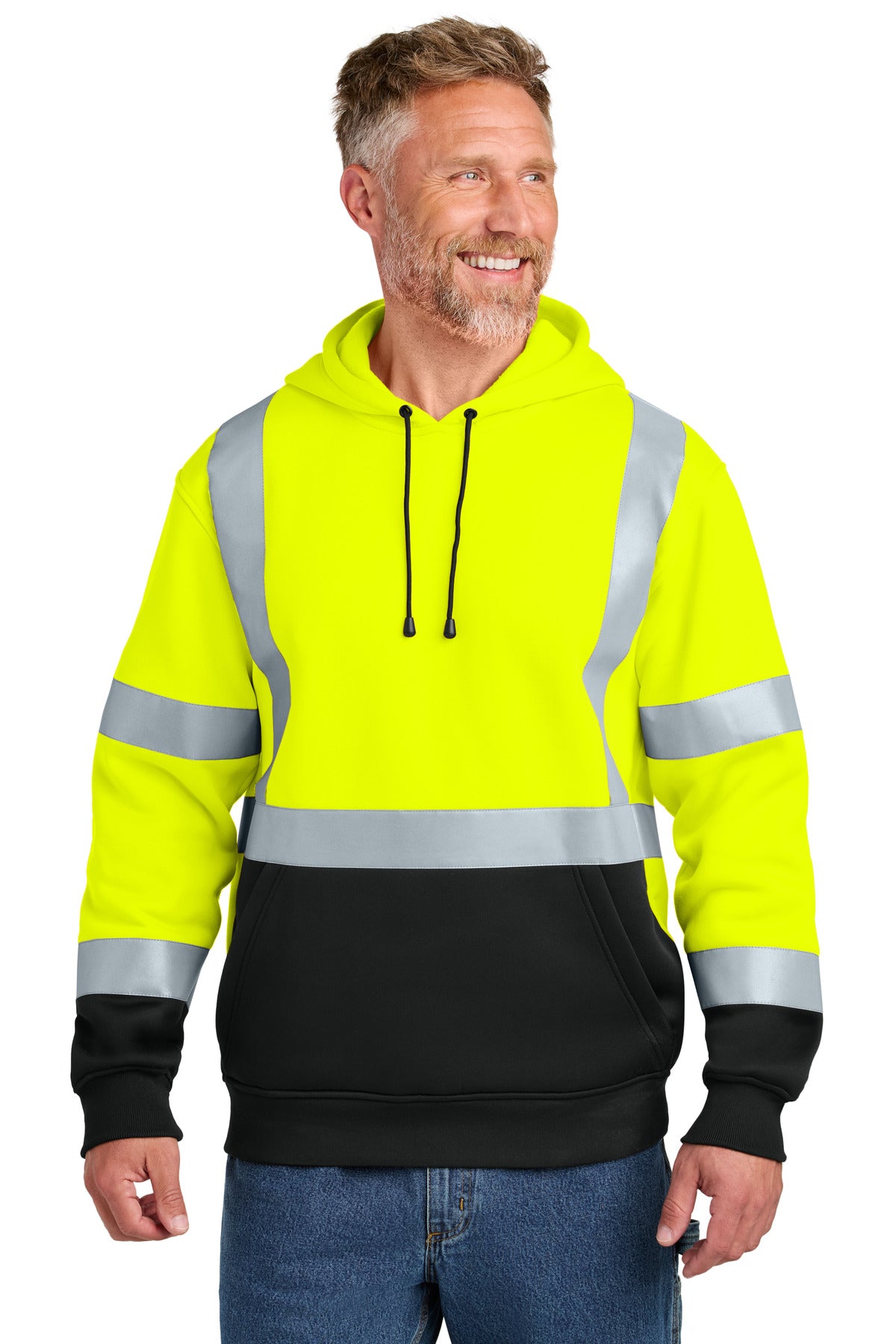 CornerStone?? ANSI 107 Class 3 Heavy-Duty Fleece Pullover Hoodie CSF301