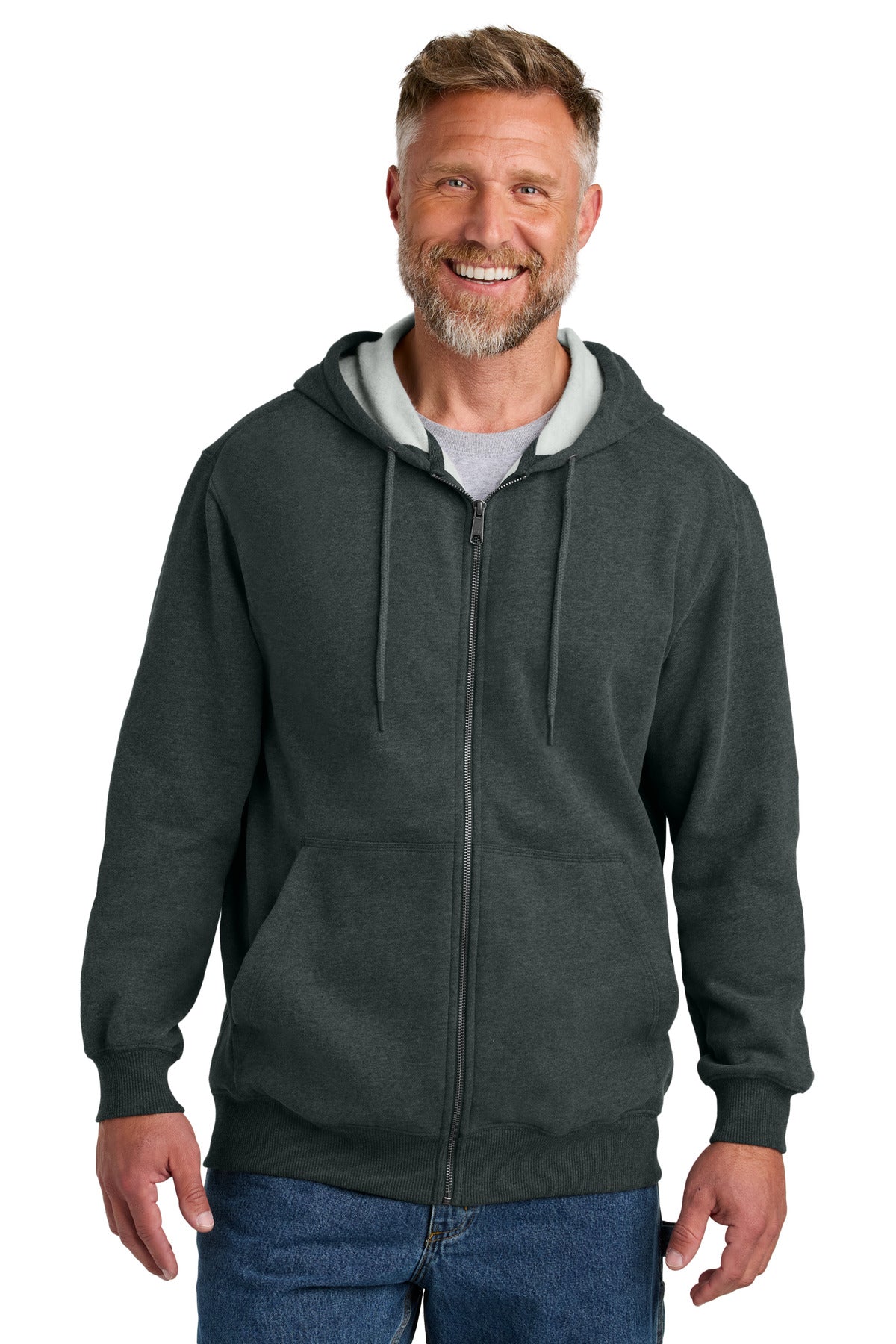 CornerStone?? Tough Fleece Full-Zip Hoodie CSF631