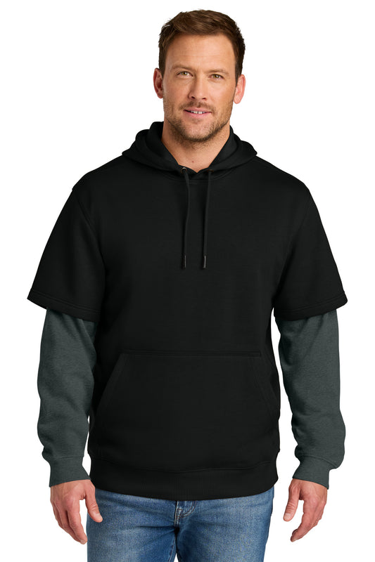 CornerStone?? Tough Fleece Layered Hoodie CSF632