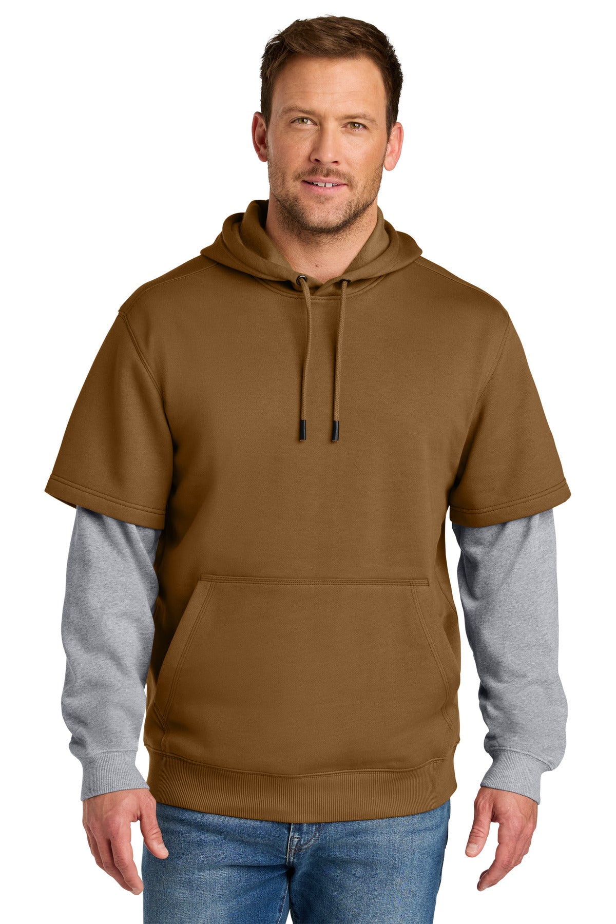 CornerStone?? Tough Fleece Layered Hoodie CSF632