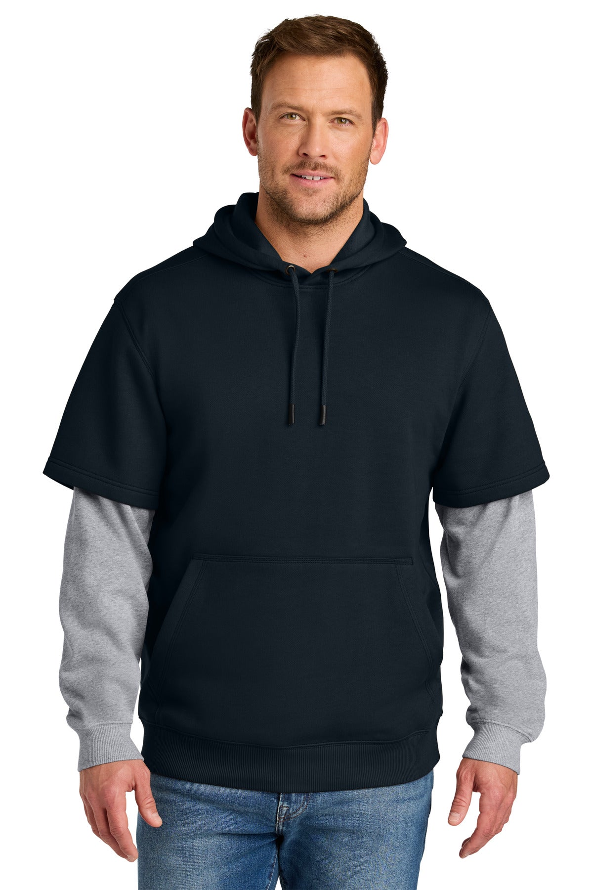 CornerStone?? Tough Fleece Layered Hoodie CSF632