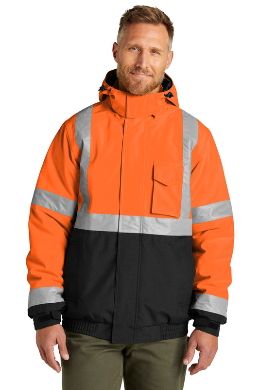 CornerStone?? ANSI 107 Class 3 Economy Waterproof Insulated Bomber Jacket CSJ500