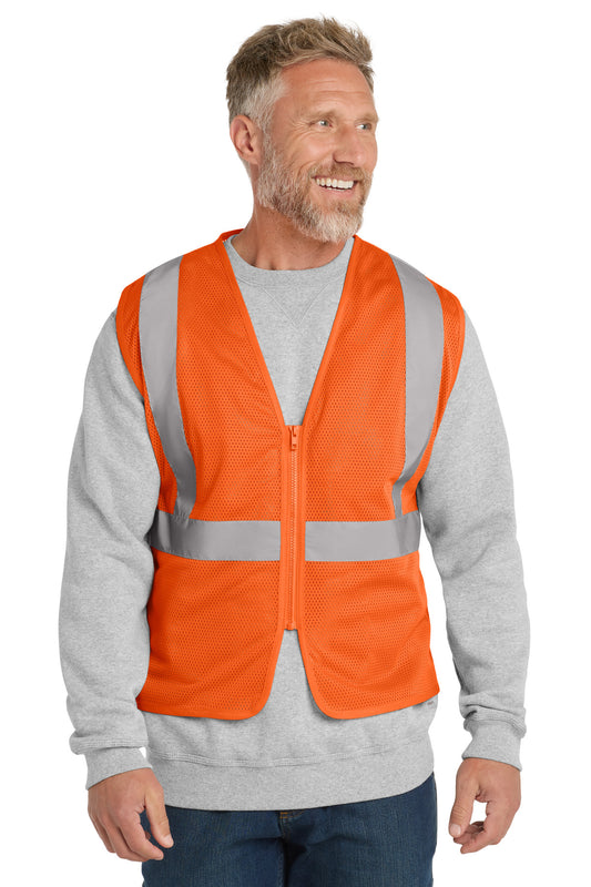 CornerStone ?? ANSI 107 Class 2 Economy Mesh Zippered Vest. CSV101