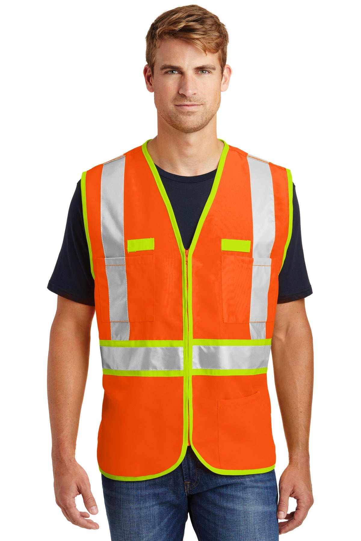 CornerStone?? - ANSI 107 Class 2 Dual-Color Safety Vest. CSV407
