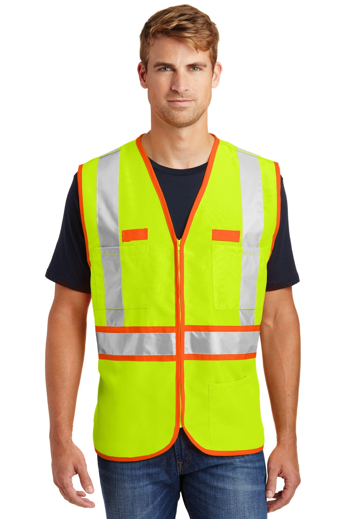 CornerStone?? - ANSI 107 Class 2 Dual-Color Safety Vest. CSV407