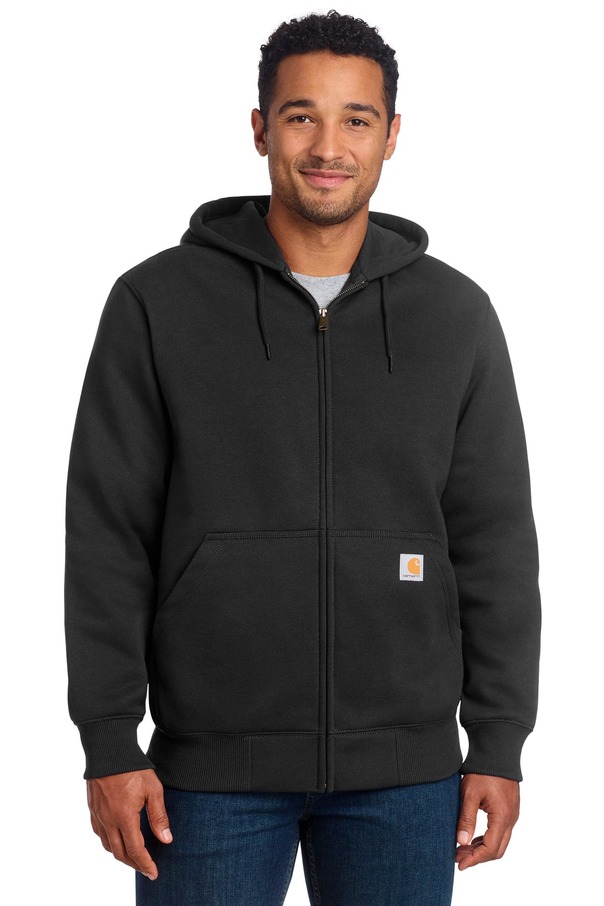 Carhartt ?? Rain Defender ?? Paxton Heavyweight Hooded Zip-Front Sweatshirt. CT100614