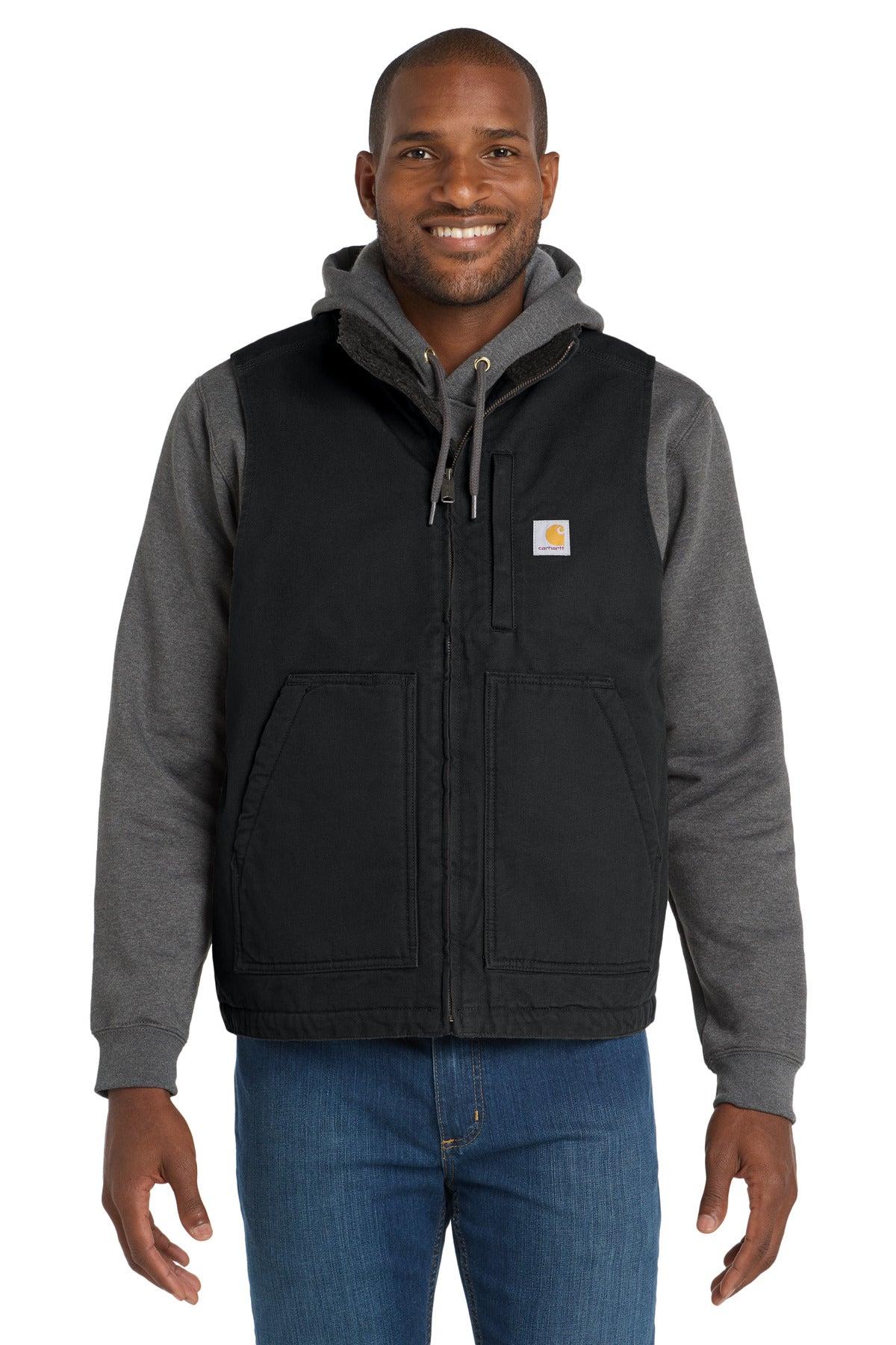 Carhartt® Sherpa-Lined Mock Neck Vest CT104277