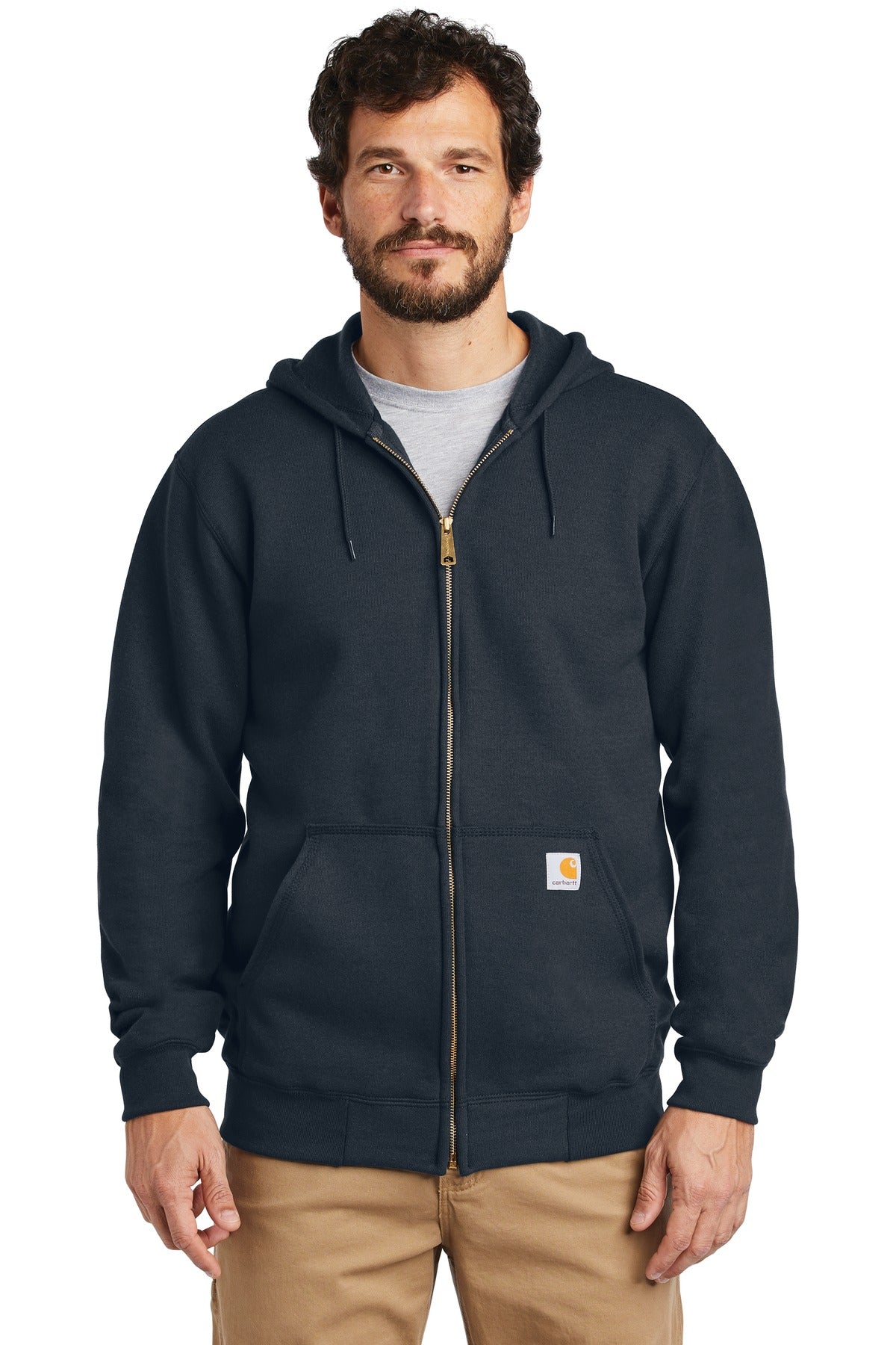 Carhartt ? Midweight Hooded Zip-Front Sweatshirt. CTK122