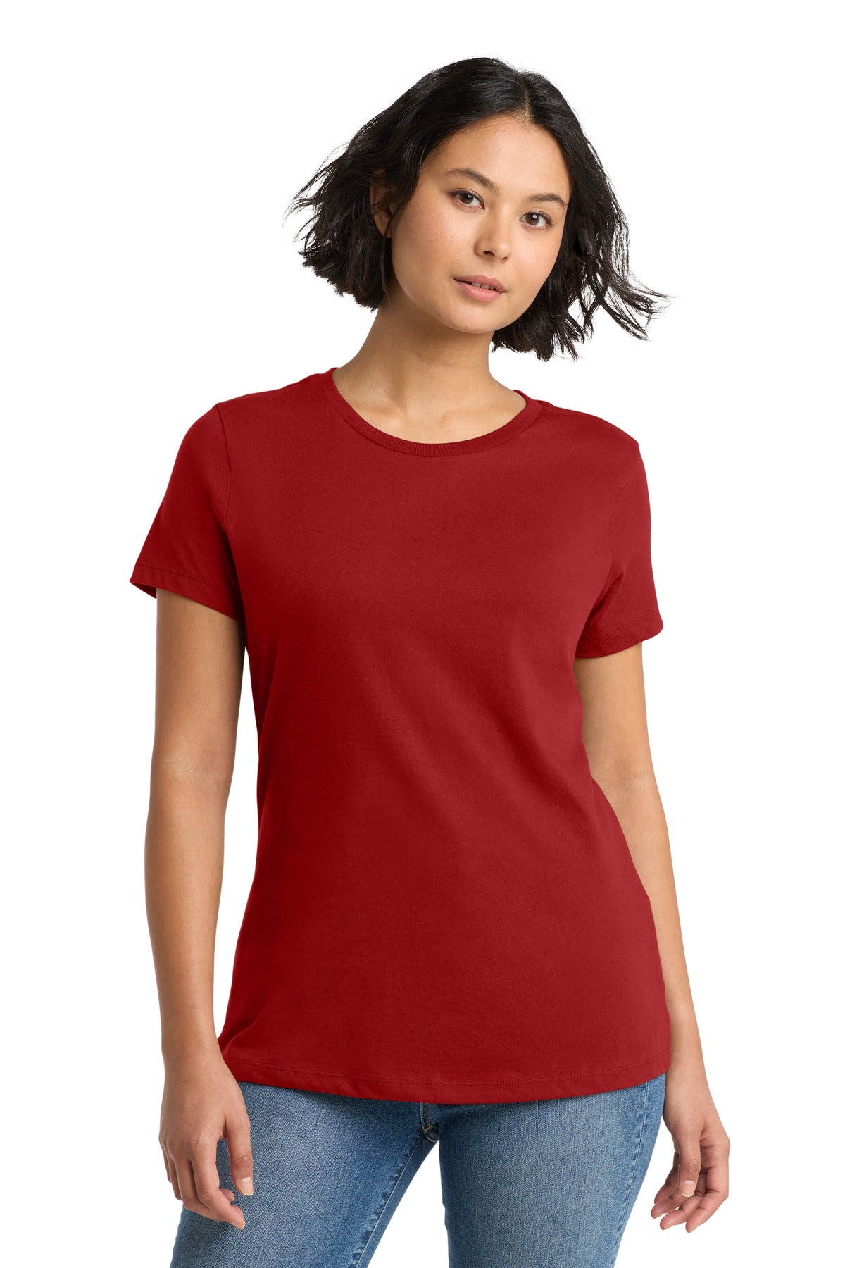 District?? Women's Perfect Weight??Tee. DM104L