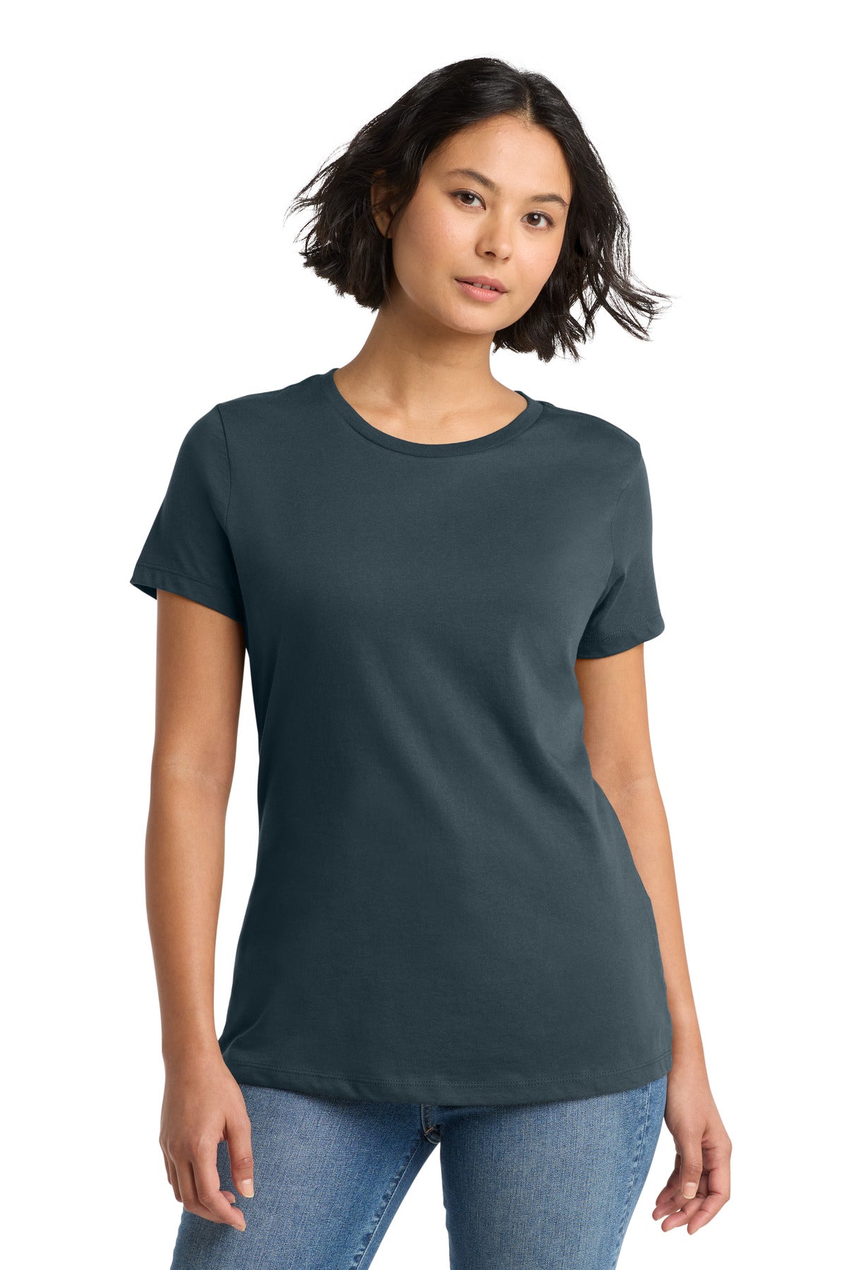District?? Women's Perfect Weight??Tee. DM104L
