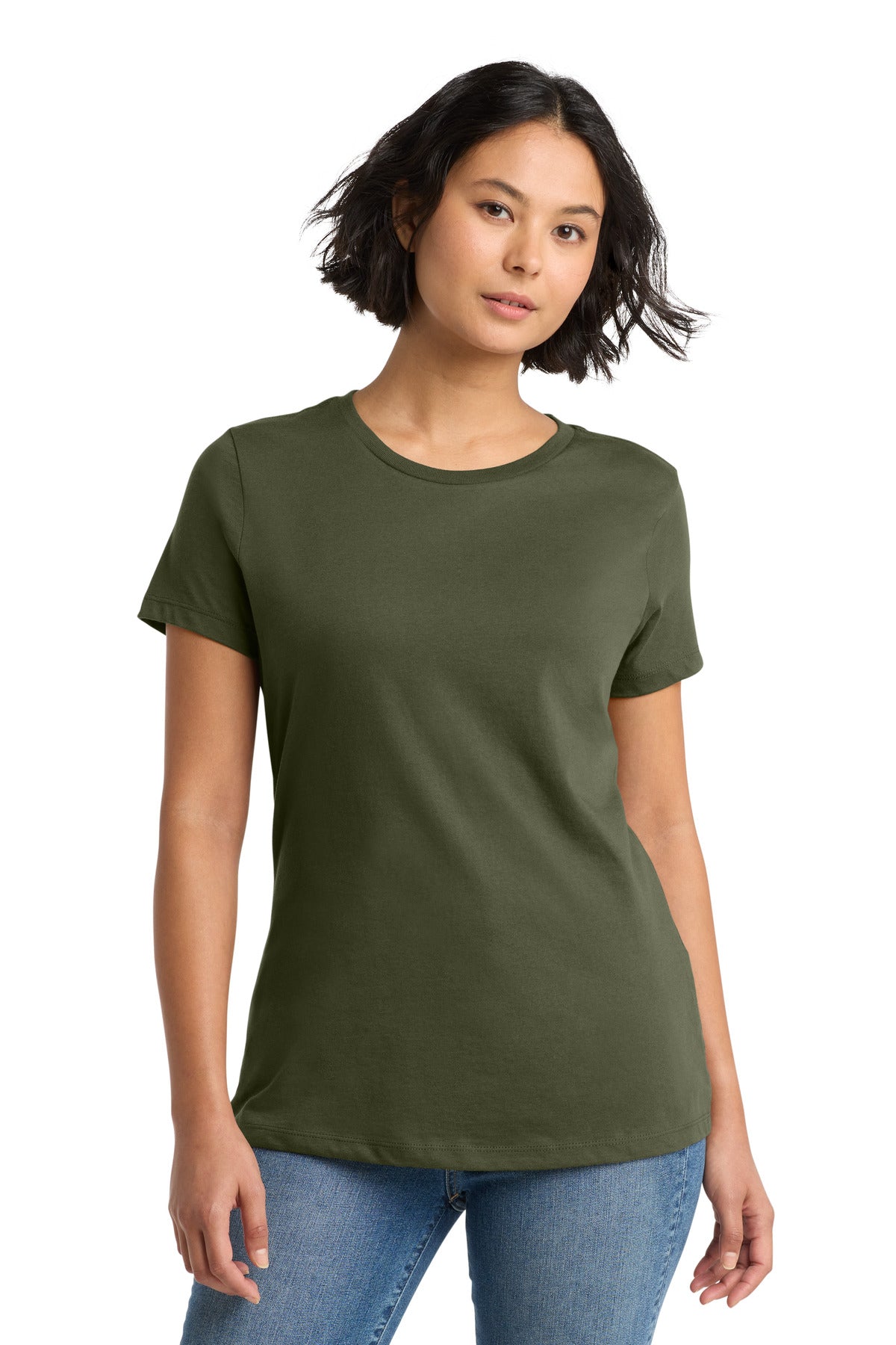 District?? Women's Perfect Weight??Tee. DM104L