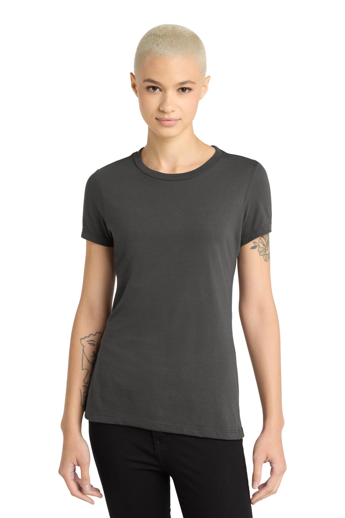 District ?? Women's Perfect Blend?? CVC Tee. DM108L