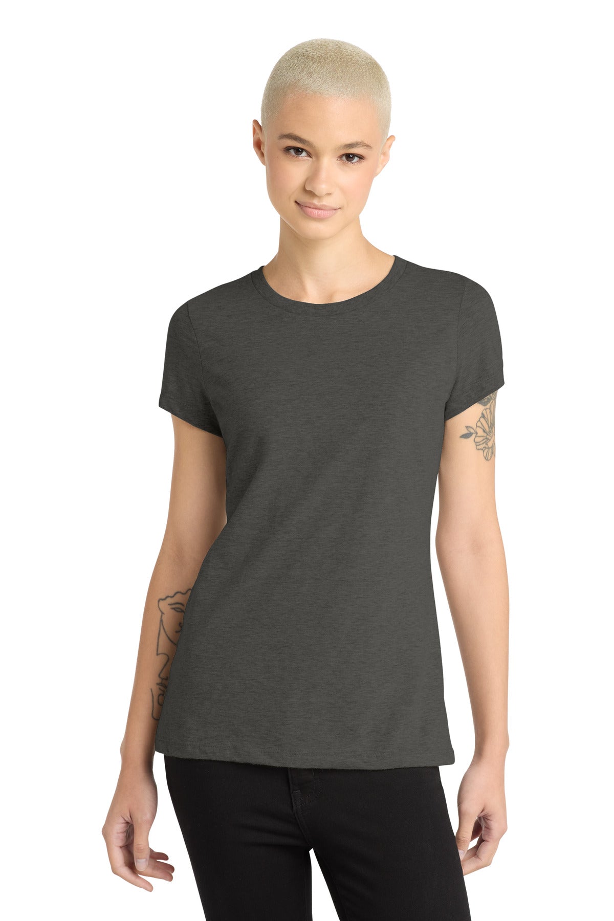 District ?? Women's Perfect Blend?? CVC Tee. DM108L