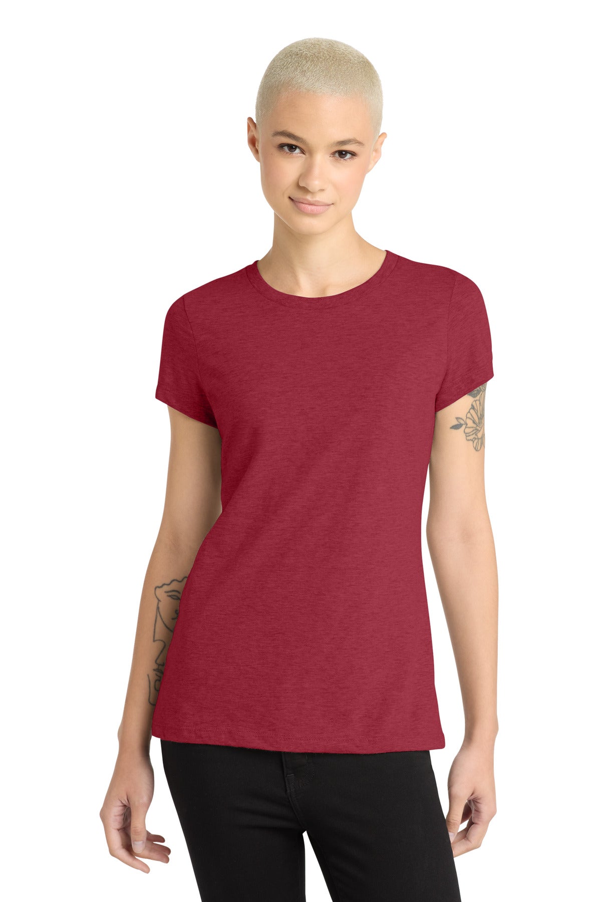 District ?? Women's Perfect Blend?? CVC Tee. DM108L