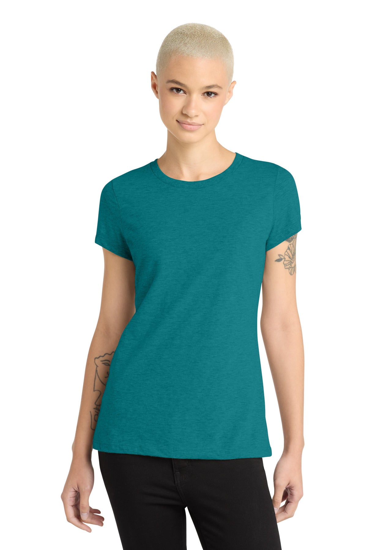 District ?? Women's Perfect Blend?? CVC Tee. DM108L