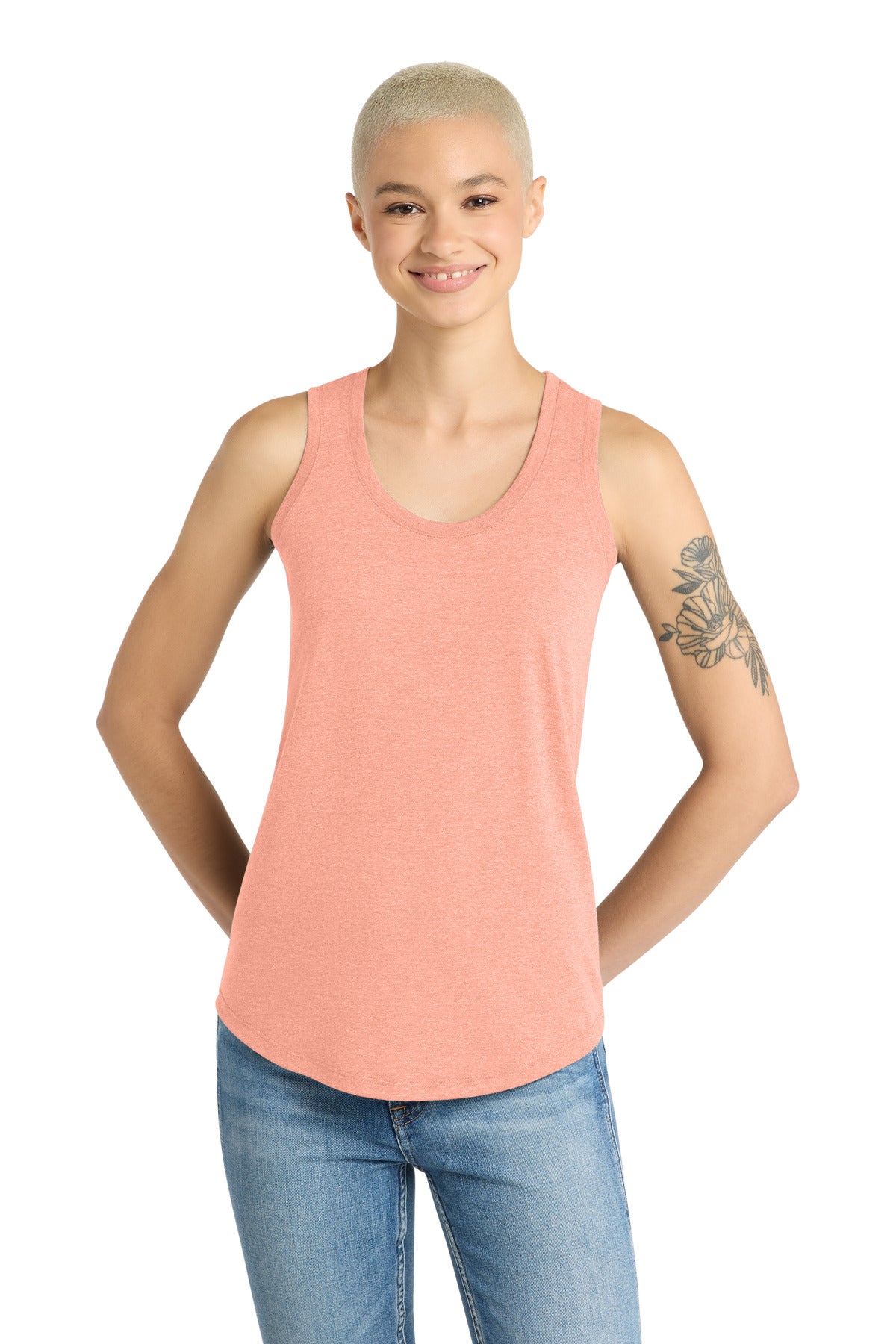 District ® Women's Perfect Tri® Racerback Tank. DM138L