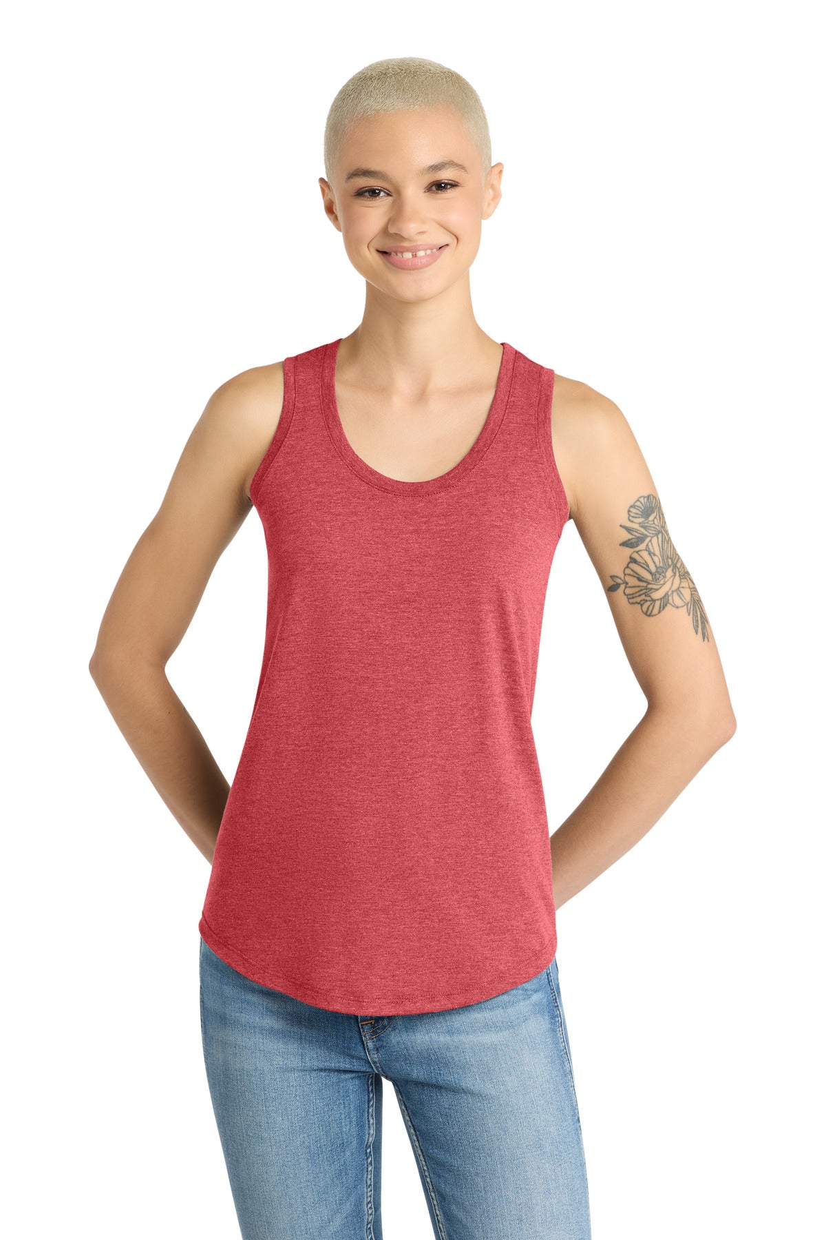 District ® Women's Perfect Tri® Racerback Tank. DM138L