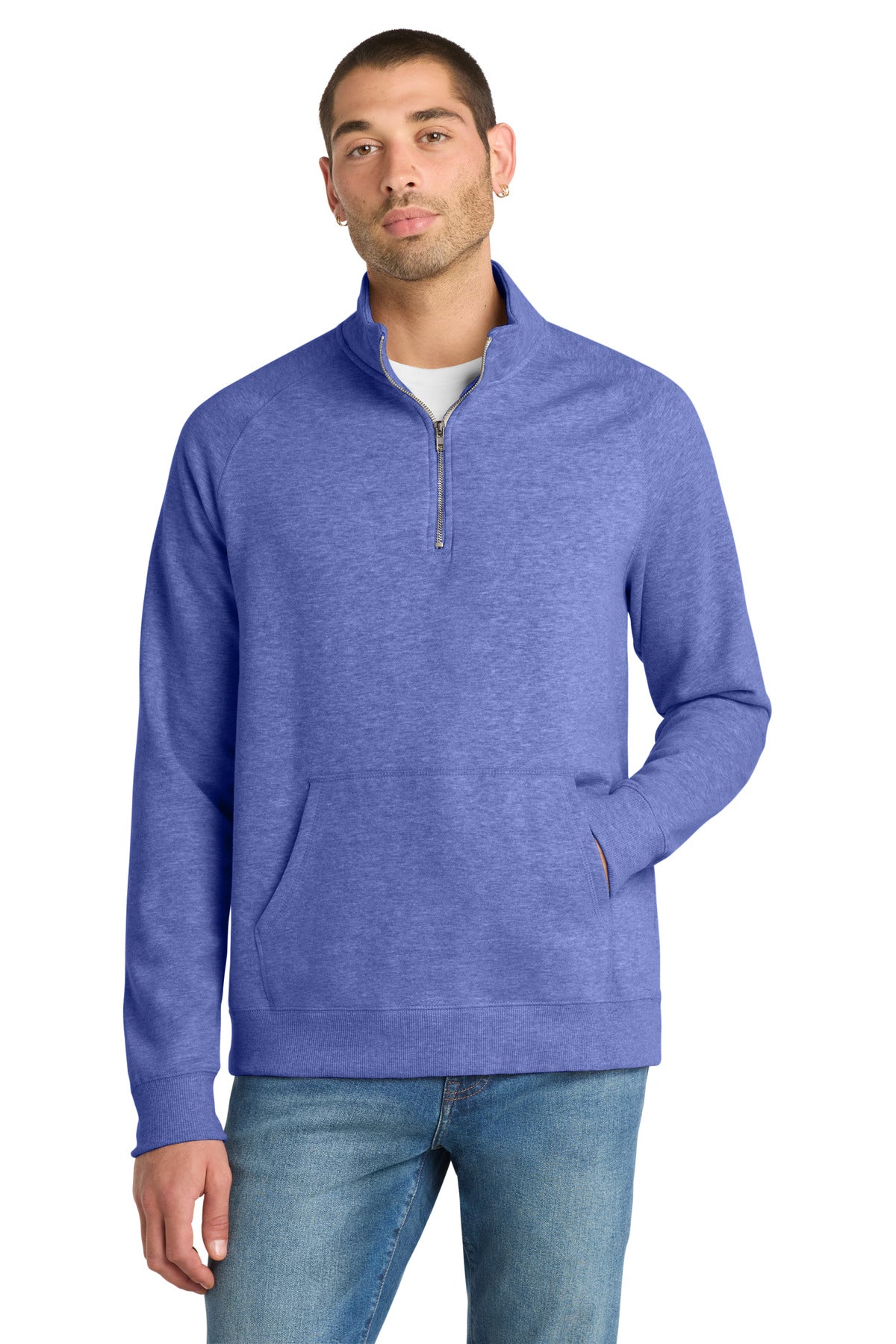 District?? Lightweight Fleece 1/4-Zip. DM392