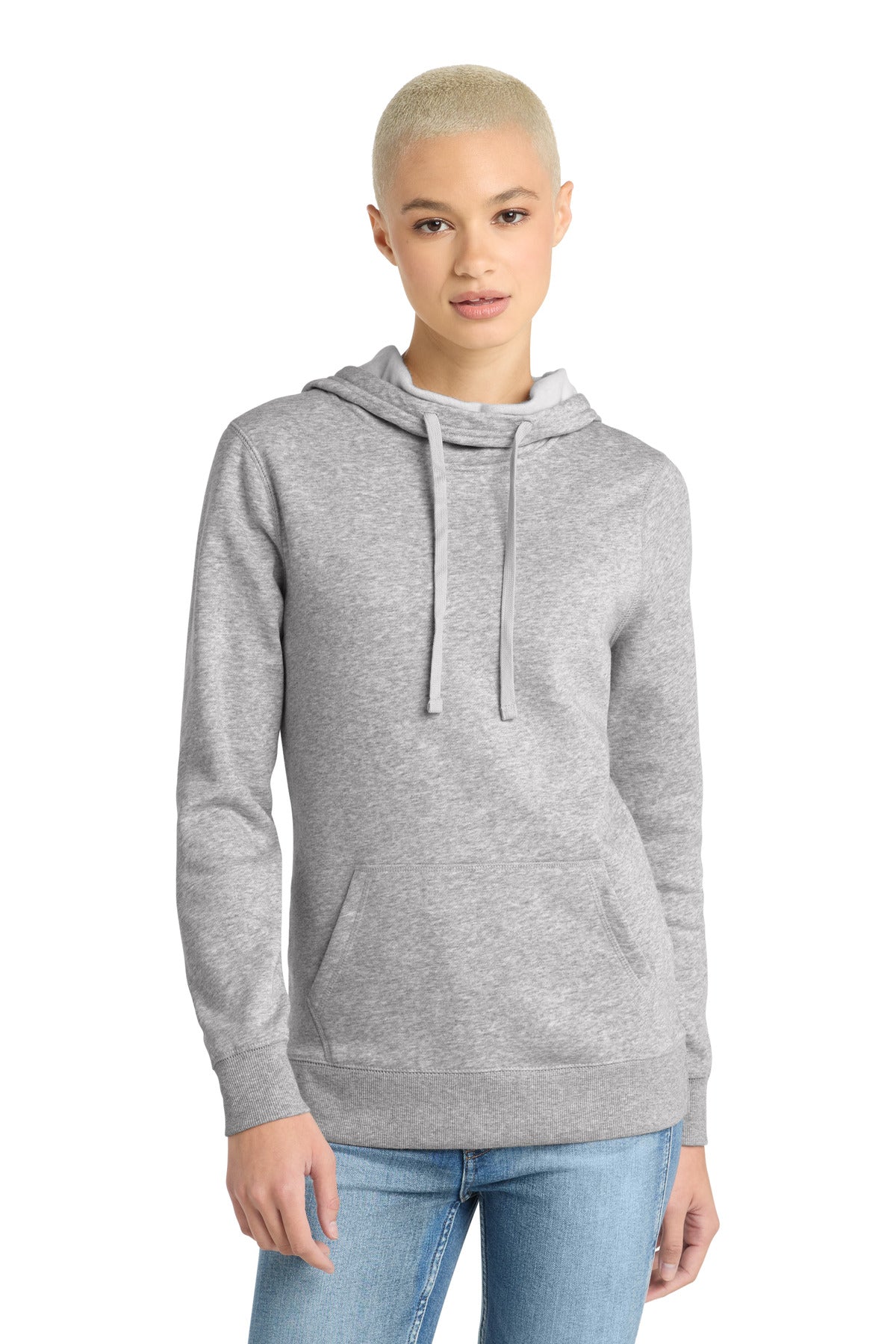 District ?? Women's Lightweight Fleece Hoodie. DM493