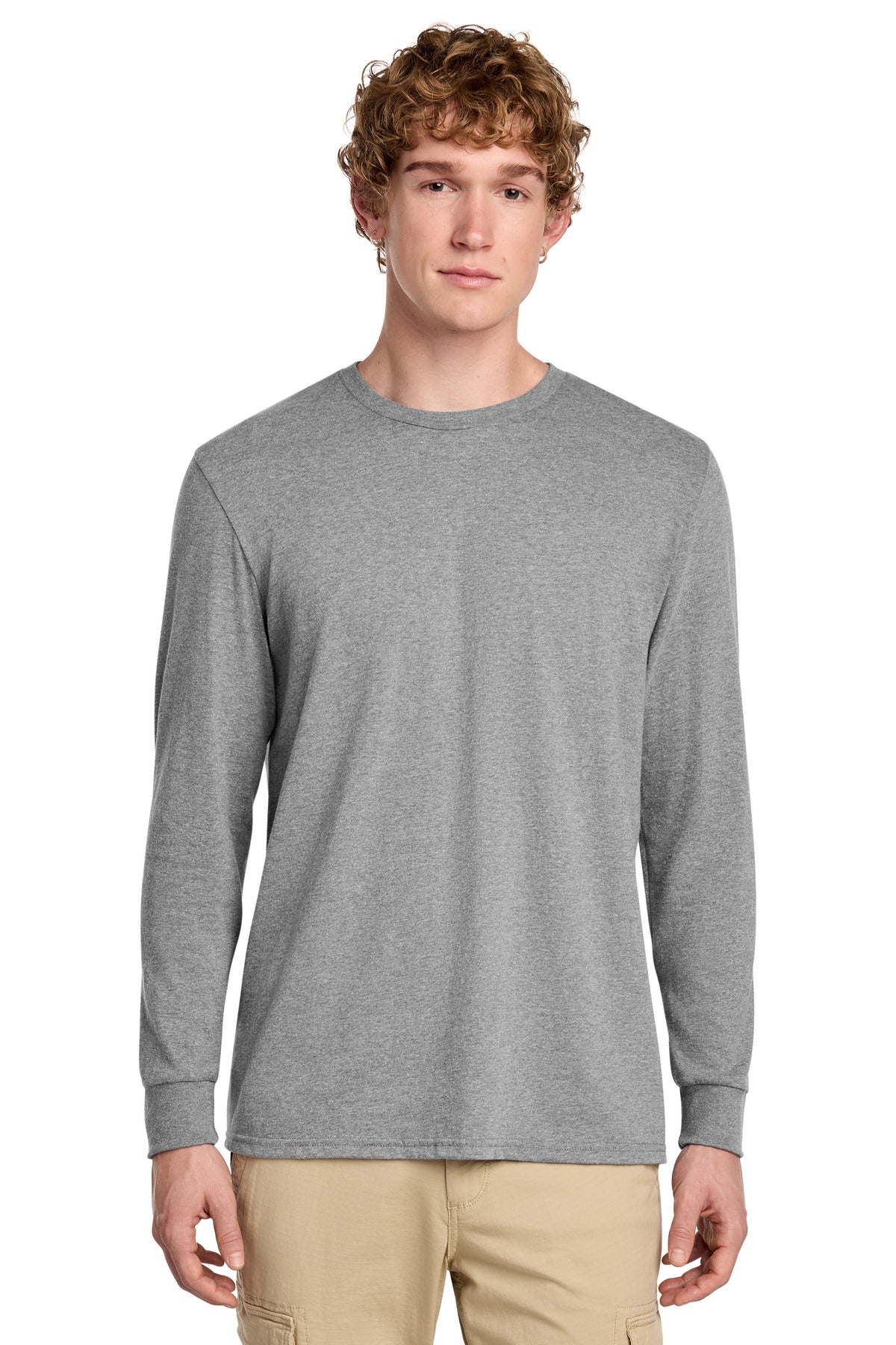 District?? Perfect Blend?? CVC Long Sleeve Tee DT109