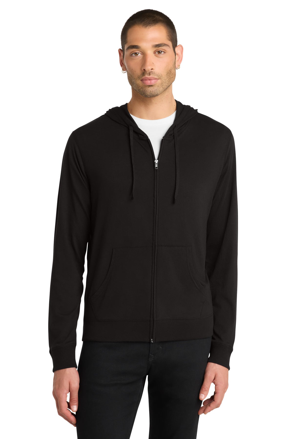 District?? Jersey Full-Zip Hoodie. DT1100