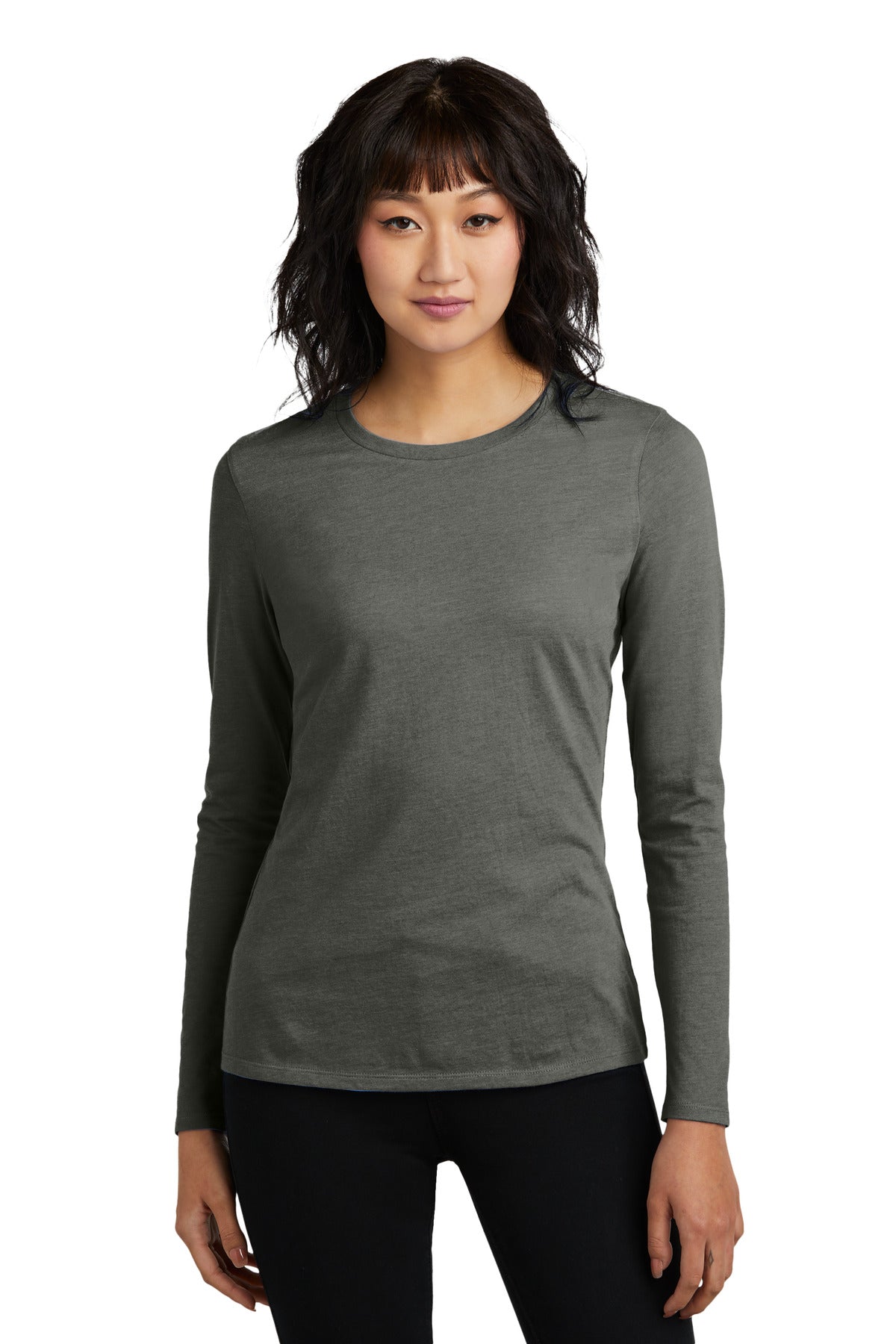 District? Women's Perfect Blend? CVC Long Sleeve Tee DT110