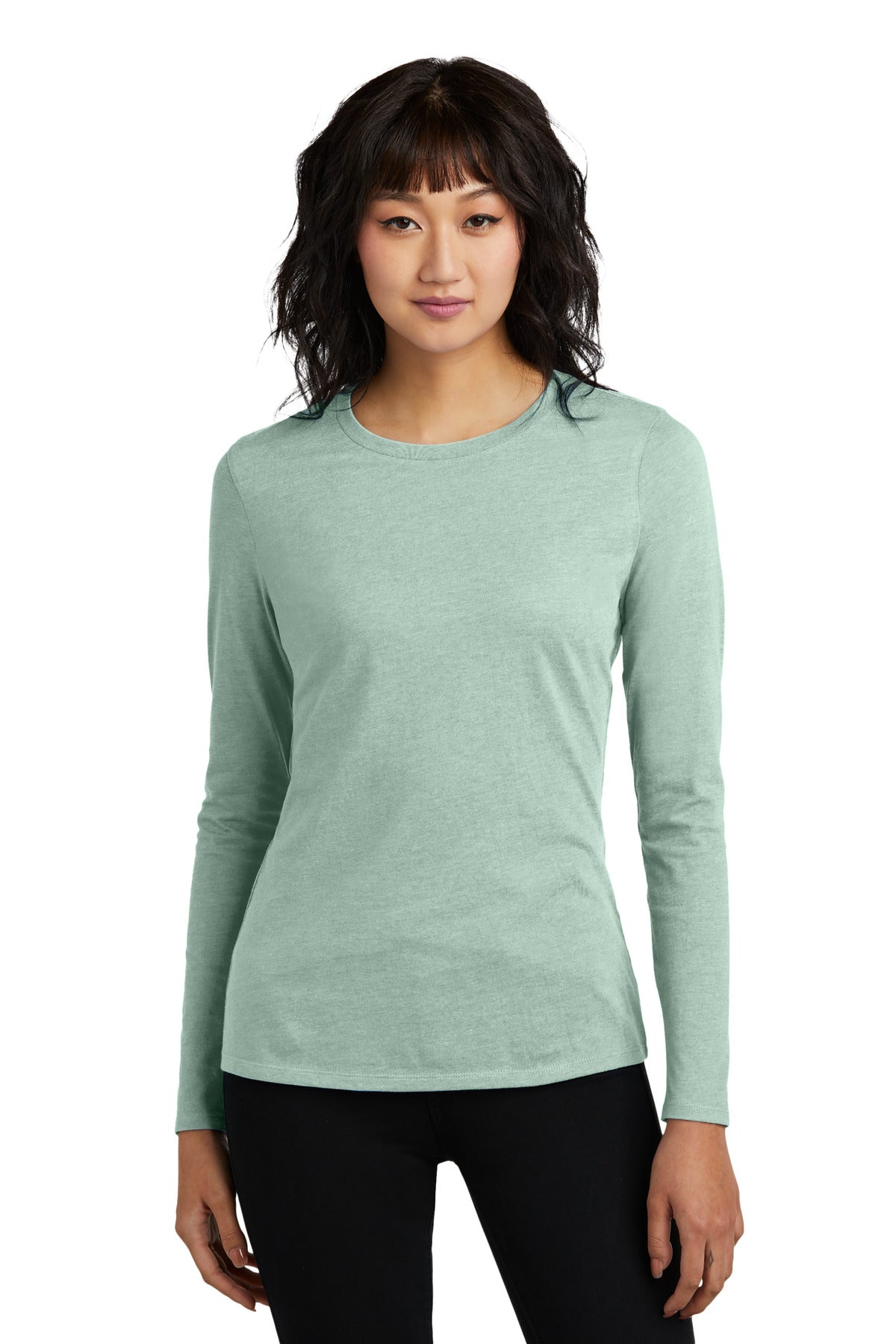 District? Women's Perfect Blend? CVC Long Sleeve Tee DT110