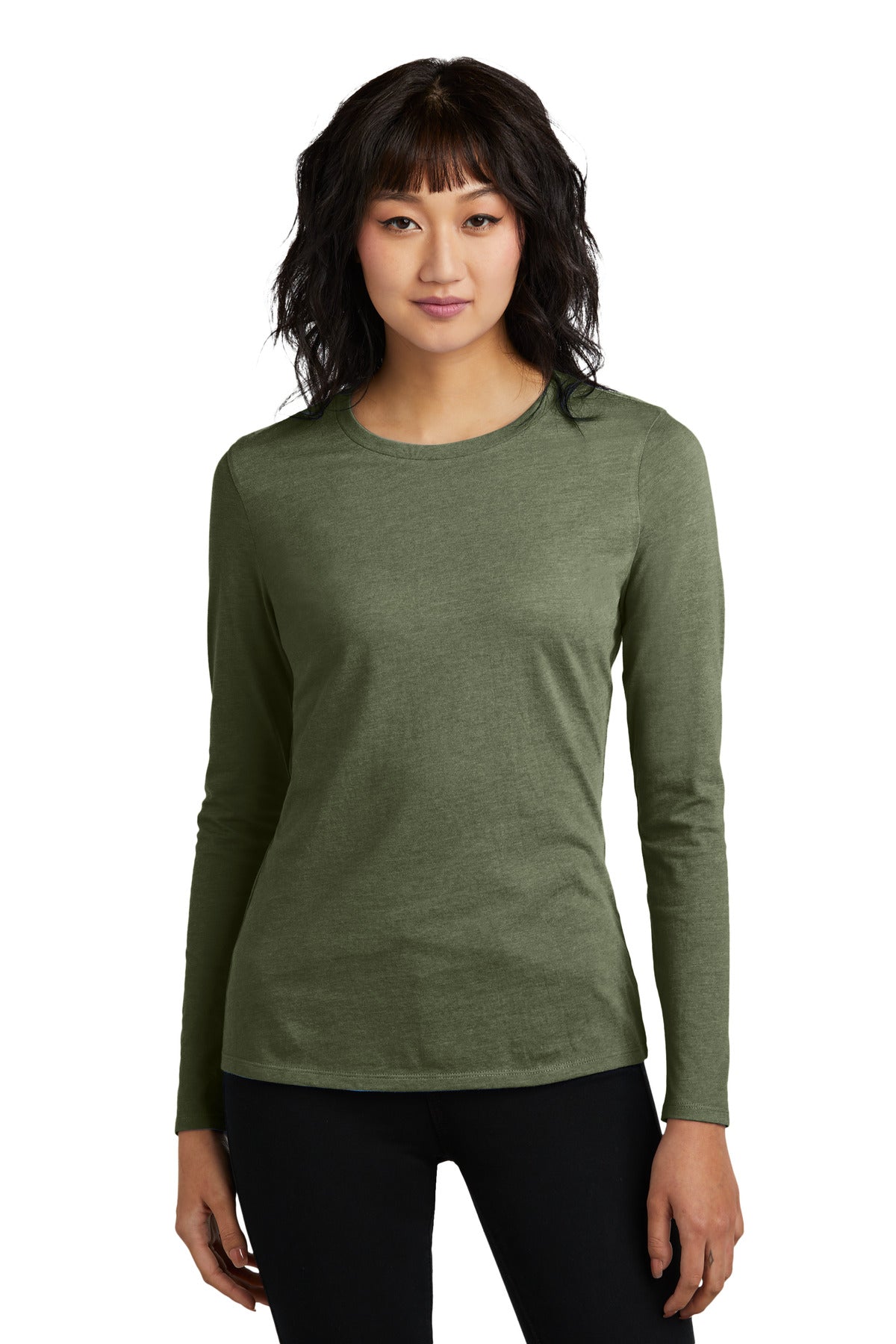 District? Women's Perfect Blend? CVC Long Sleeve Tee DT110