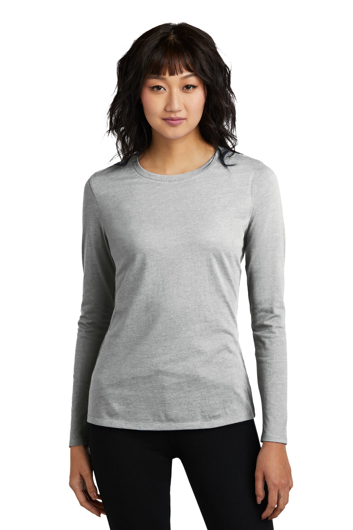 District? Women's Perfect Blend? CVC Long Sleeve Tee DT110