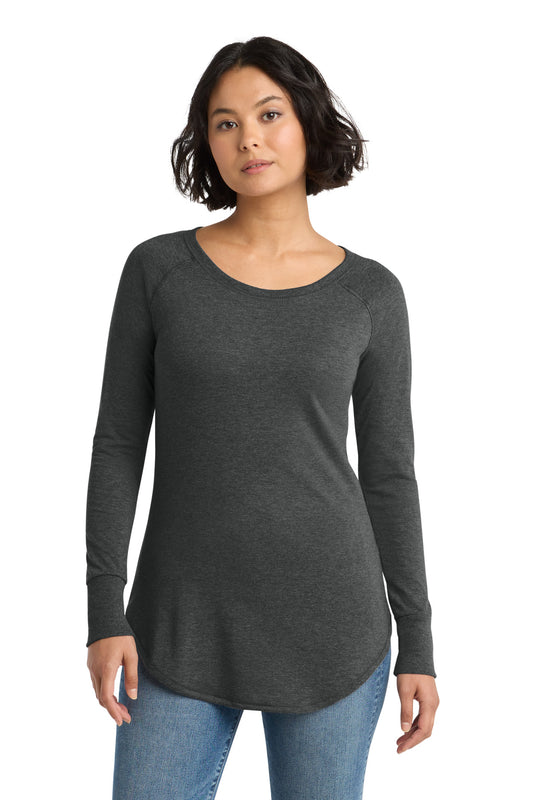 District ?? Women's Perfect Tri ?? Long Sleeve Tunic Tee. DT132L