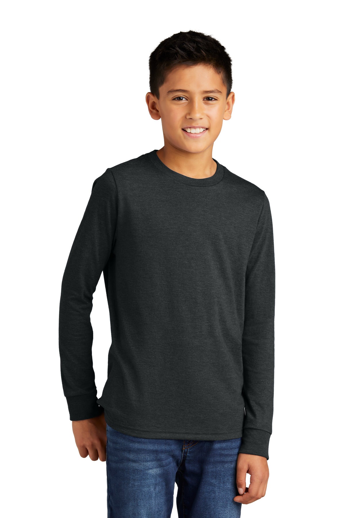 District?? Youth Perfect Tri?? Long Sleeve Tee DT132Y
