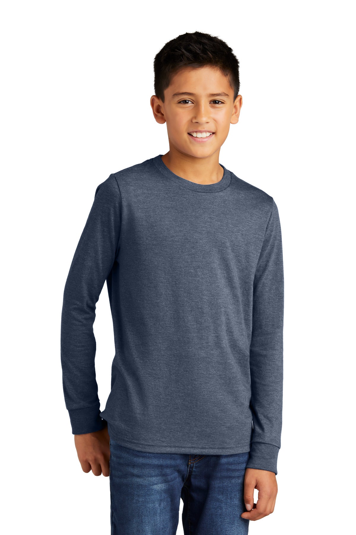 District?? Youth Perfect Tri?? Long Sleeve Tee DT132Y