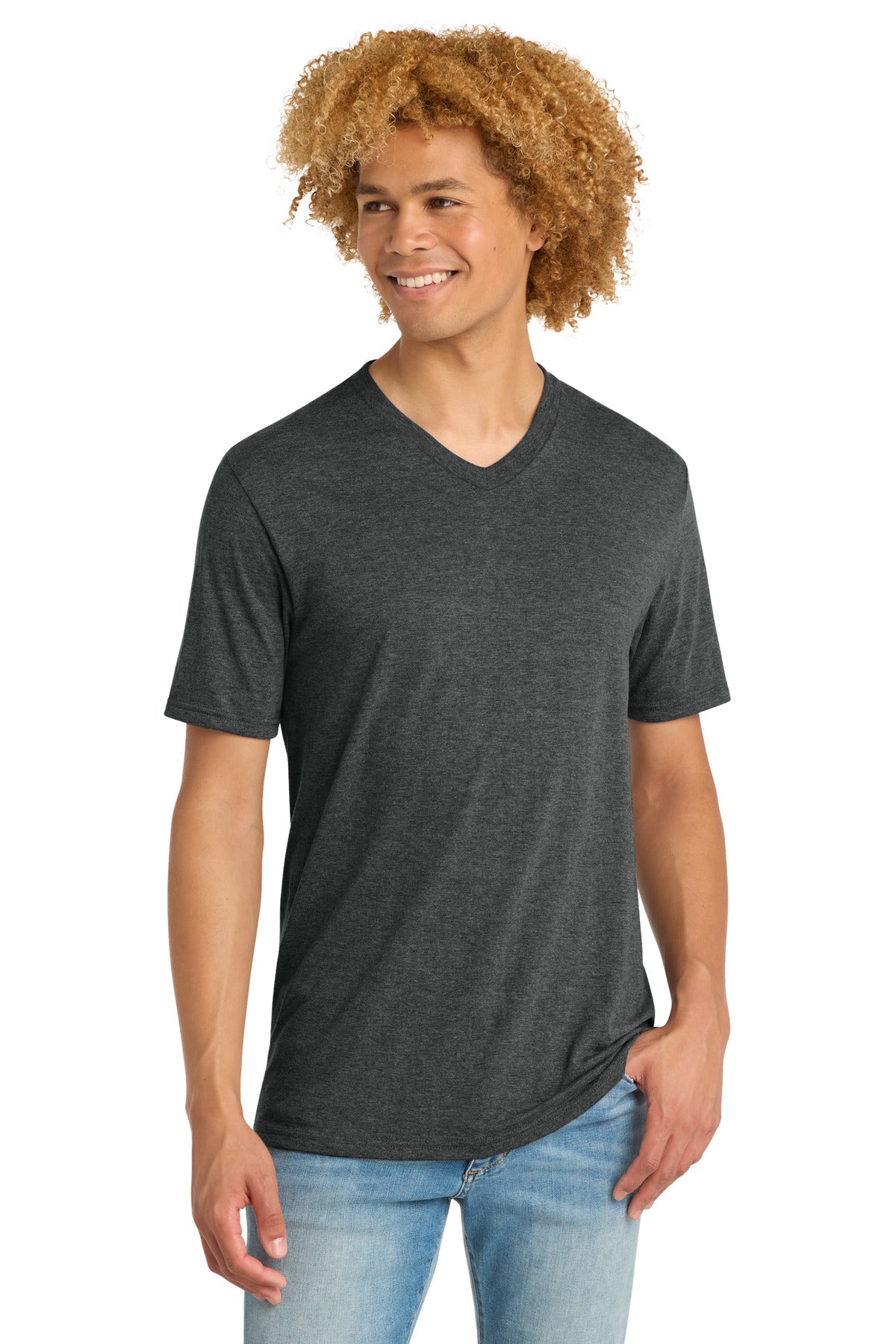 District ??  Perfect Tri?? V-Neck Tee. DT1350