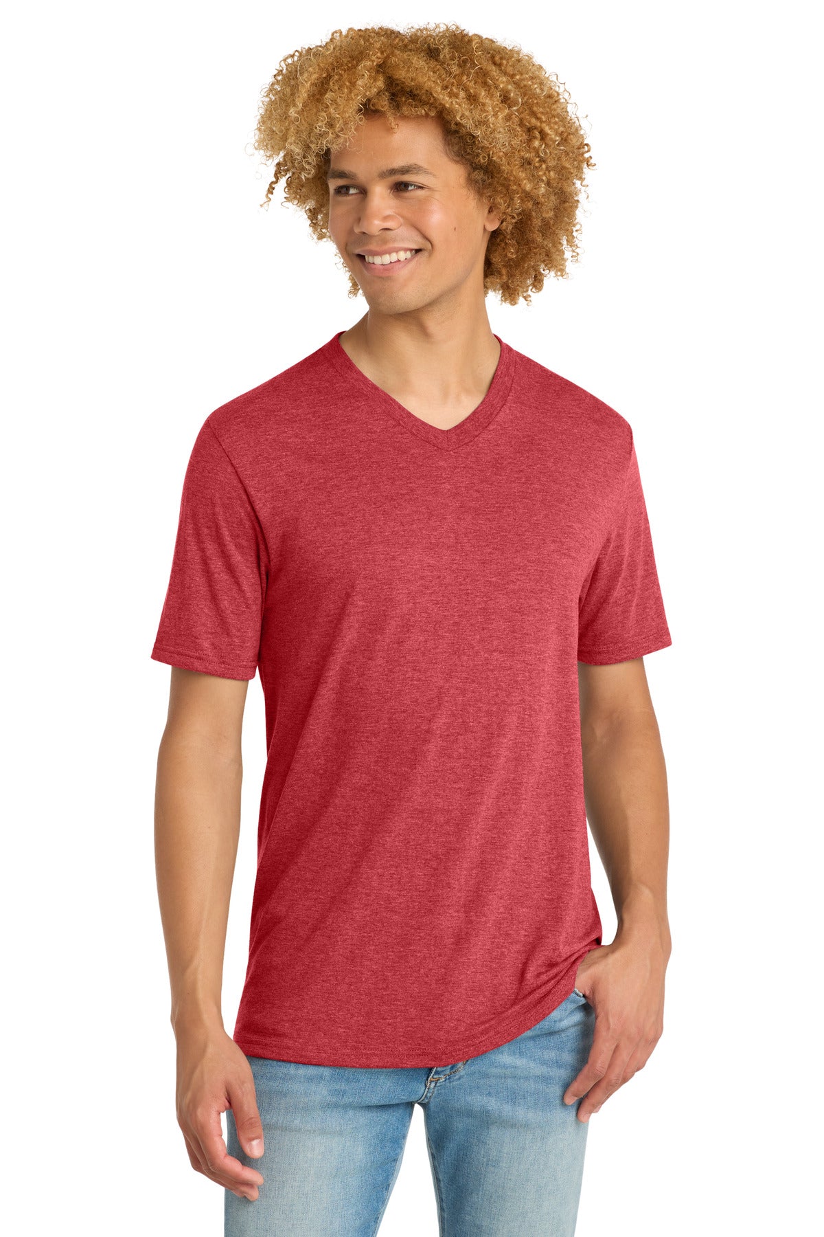 District ??  Perfect Tri?? V-Neck Tee. DT1350
