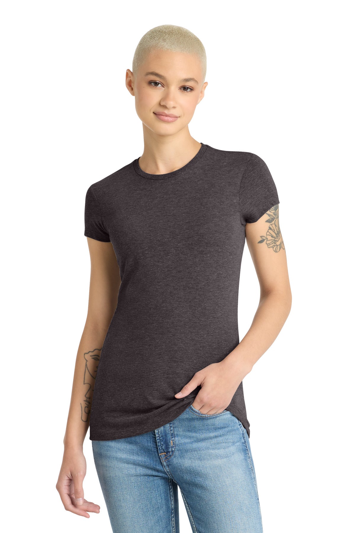 District ® Women's Fitted Perfect Tri ® Tee. DT155