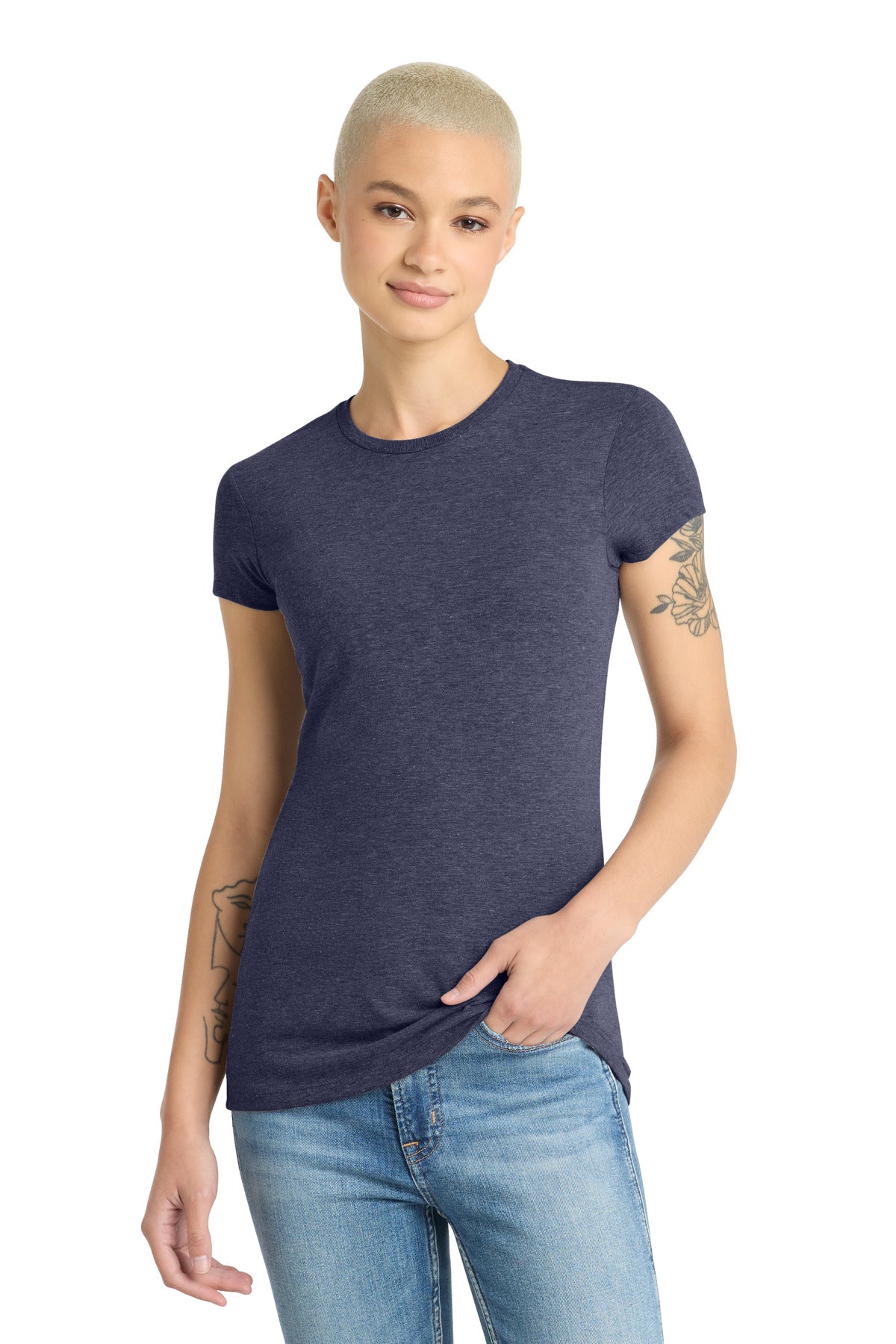 District ® Women's Fitted Perfect Tri ® Tee. DT155