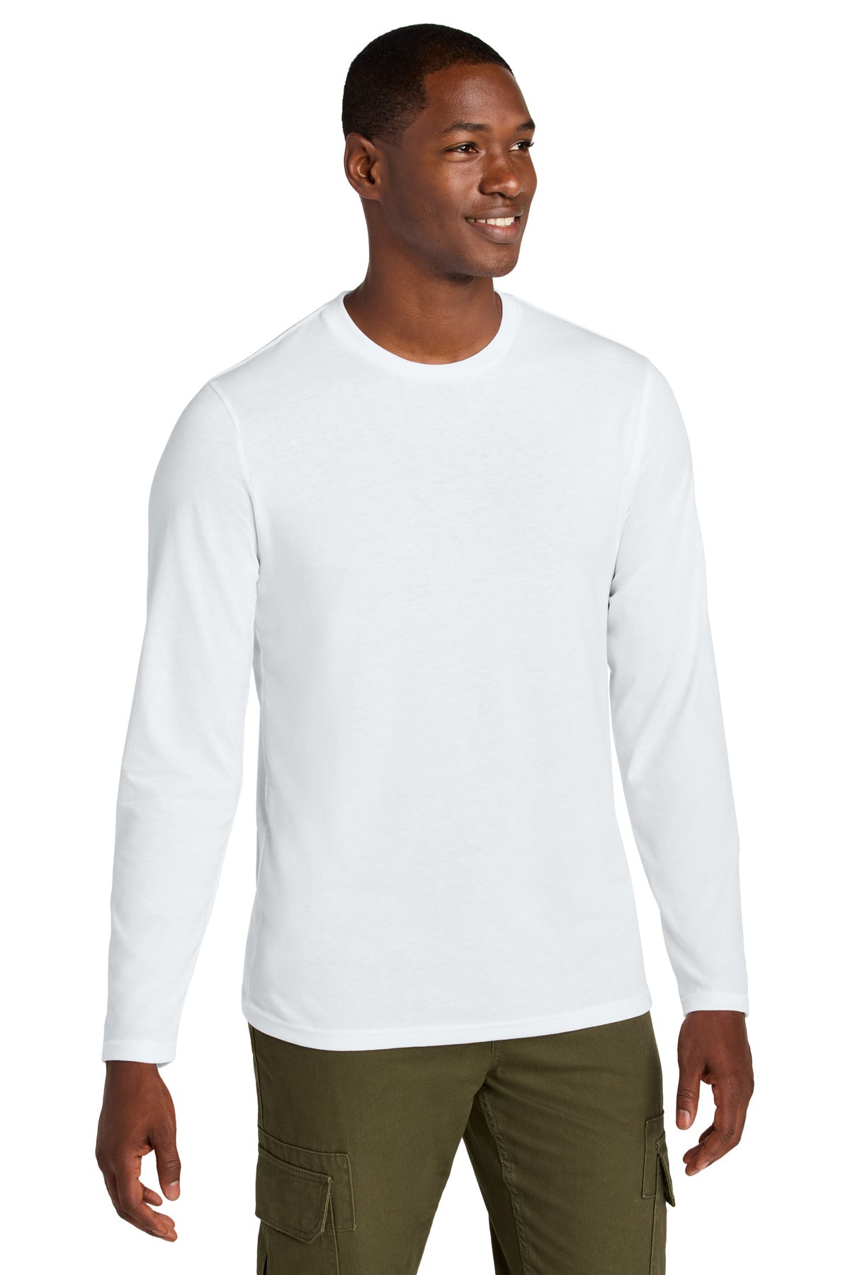 District?? Perfect Weight?? CVC Long Sleeve Tee DT185