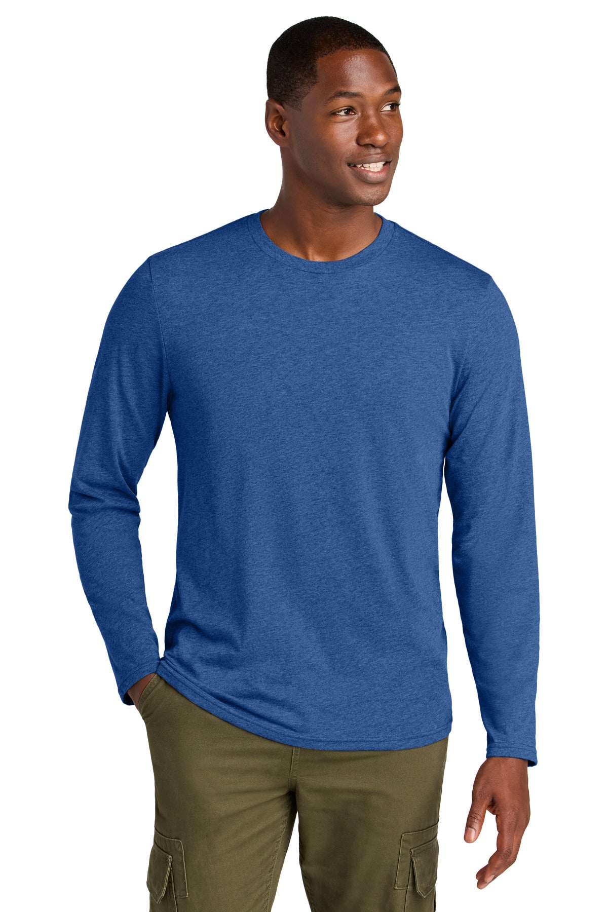 District® Perfect Weight® CVC Long Sleeve Tee DT185