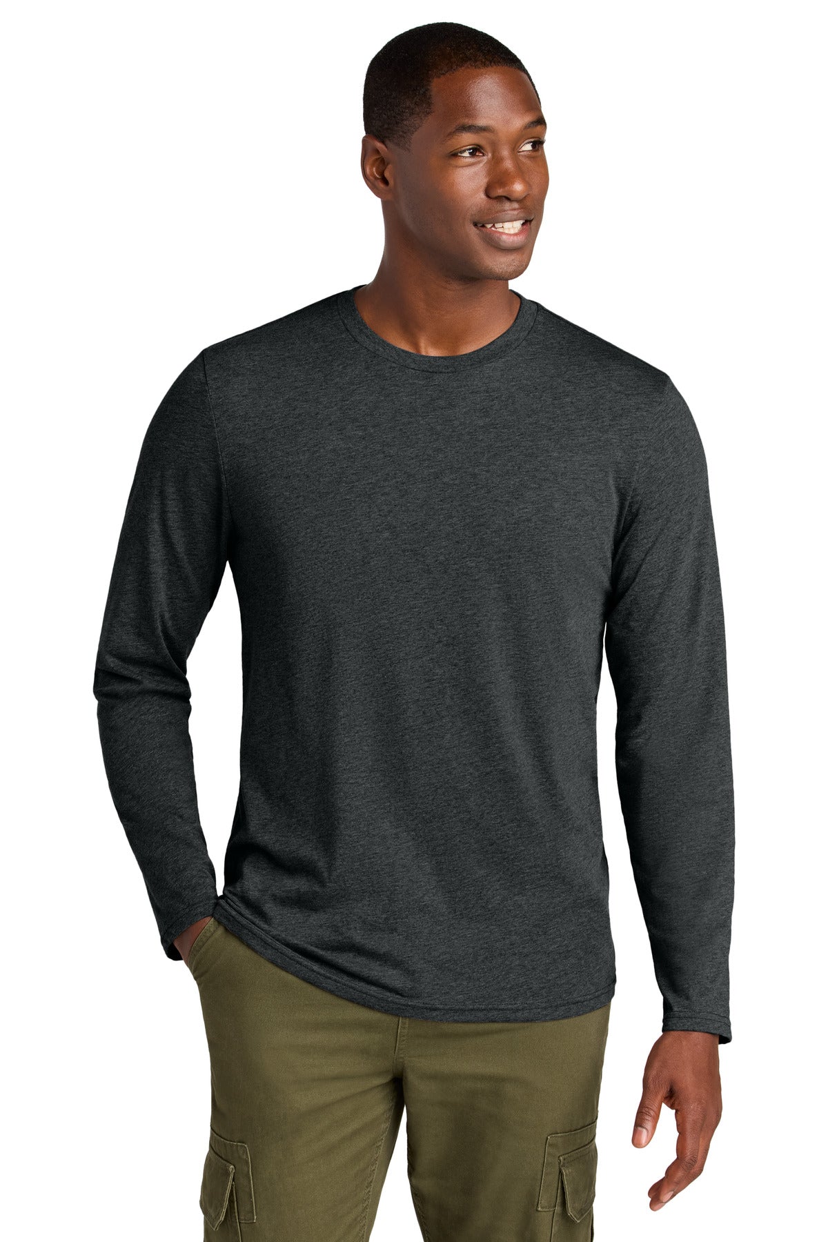 District?? Perfect Weight?? CVC Long Sleeve Tee DT185