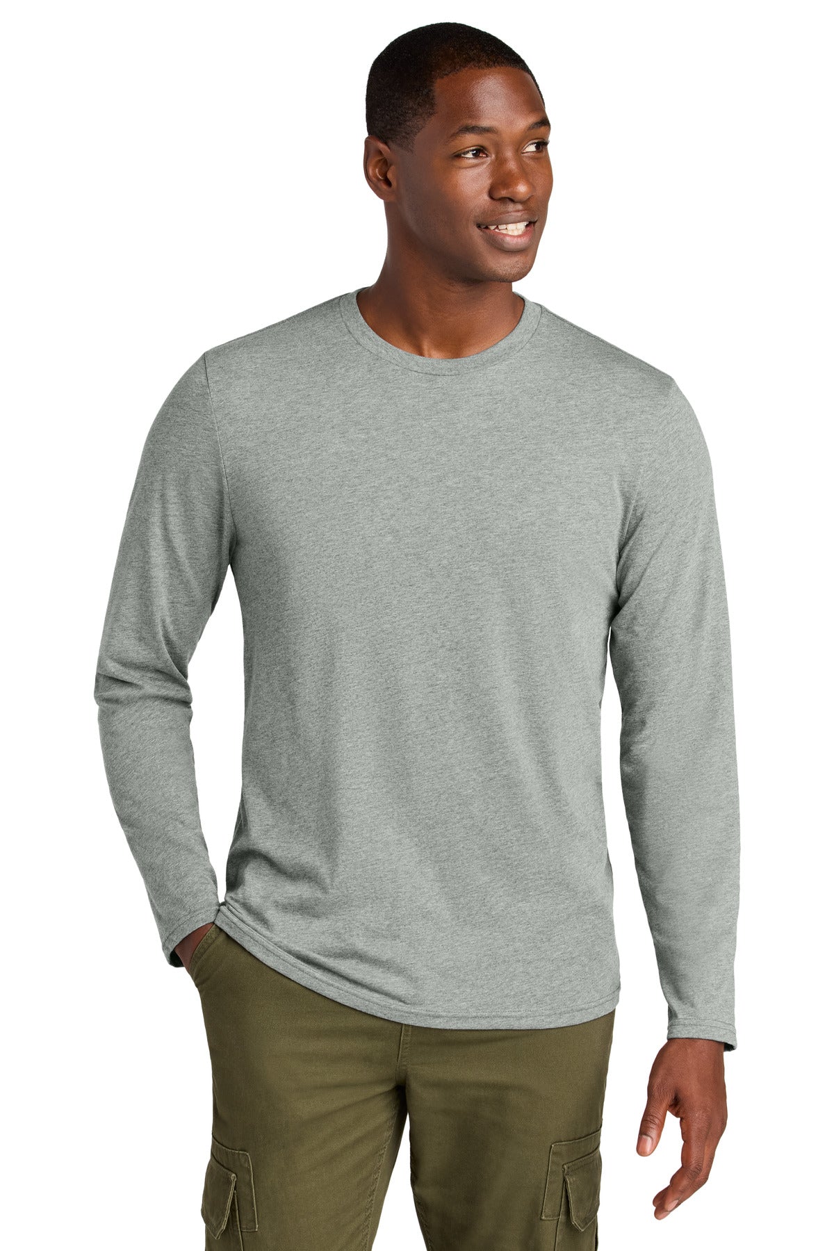 District?? Perfect Weight?? CVC Long Sleeve Tee DT185