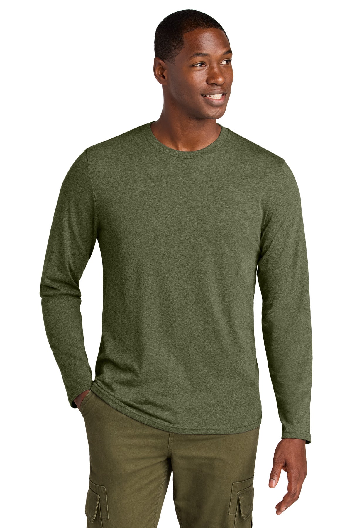 District?? Perfect Weight?? CVC Long Sleeve Tee DT185