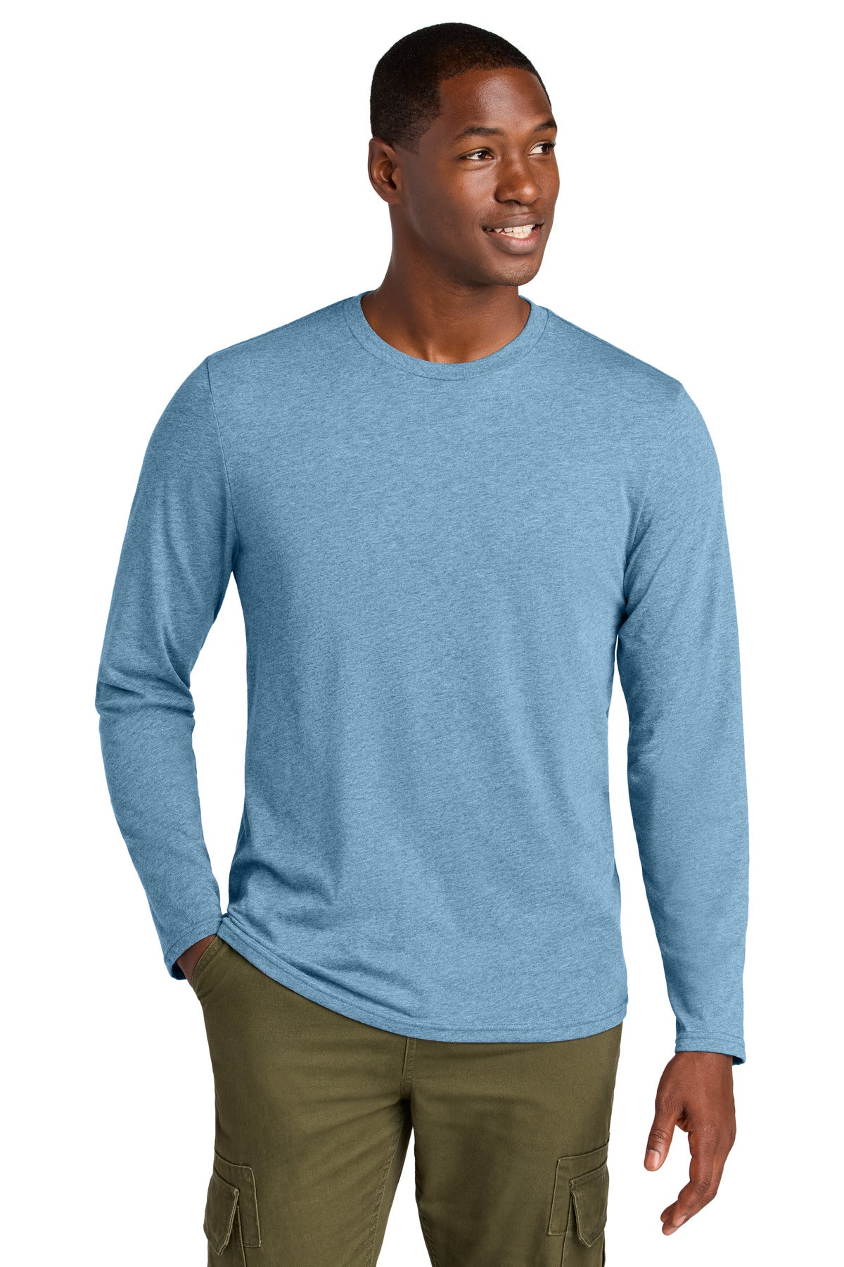 District® Perfect Weight® CVC Long Sleeve Tee DT185