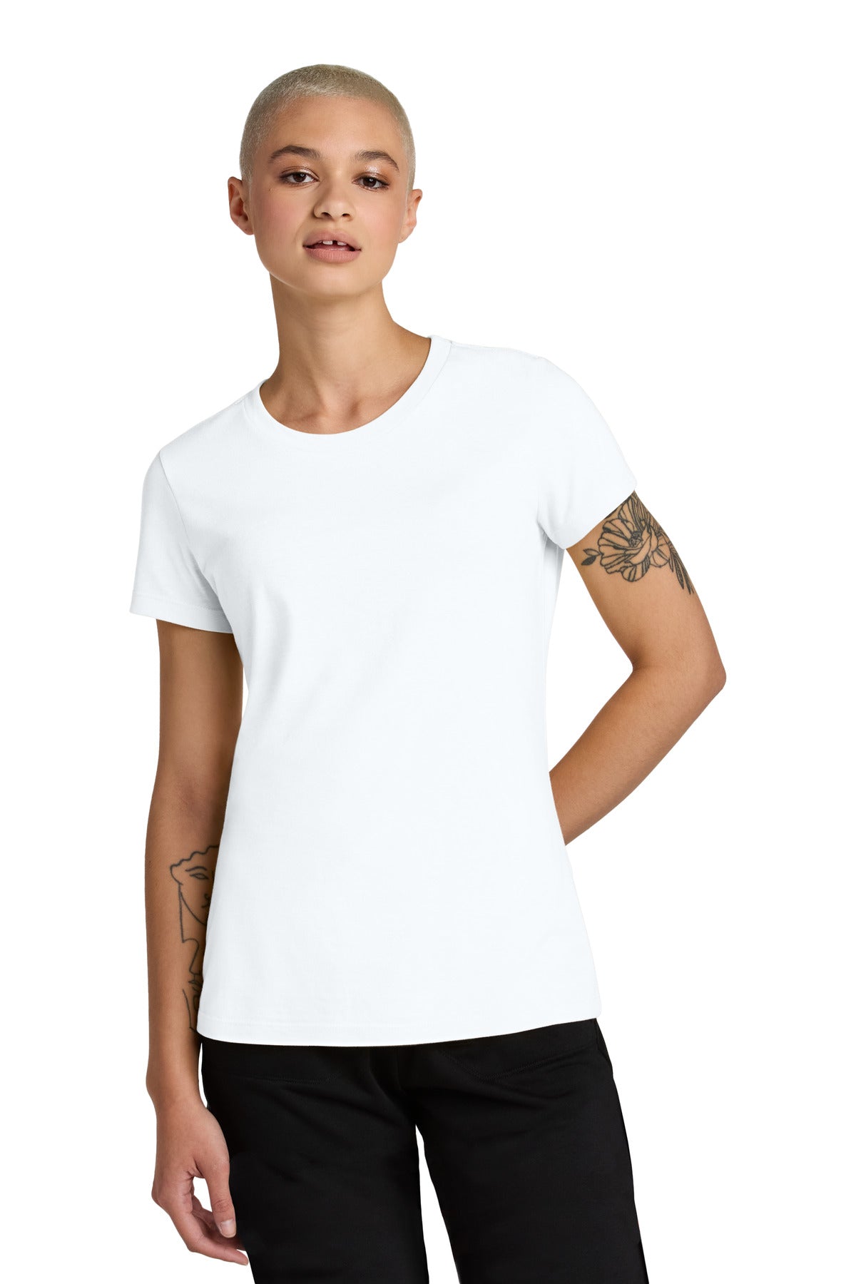 District?? Women's Perfect Weight?? CVC Tee DT188