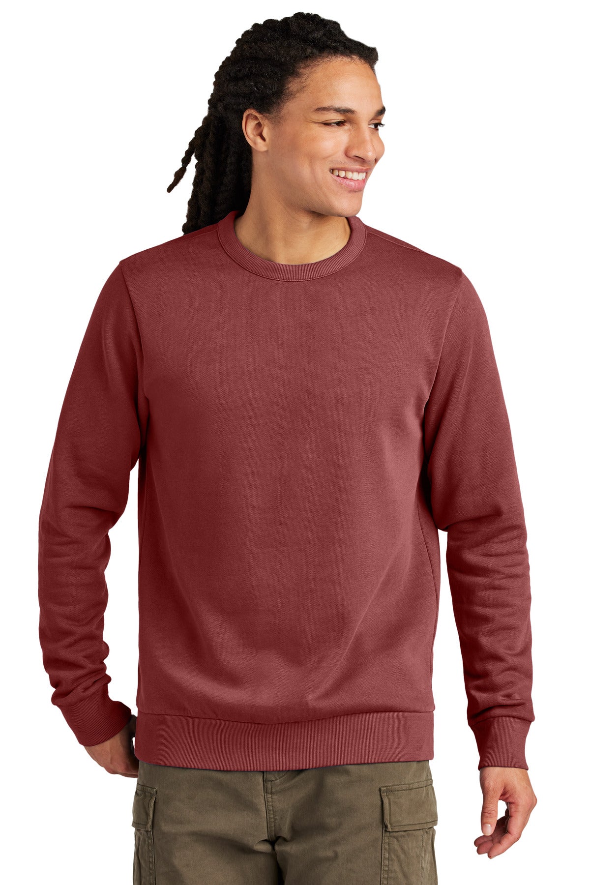 District WashŸ?? Fleece Crew DT2204